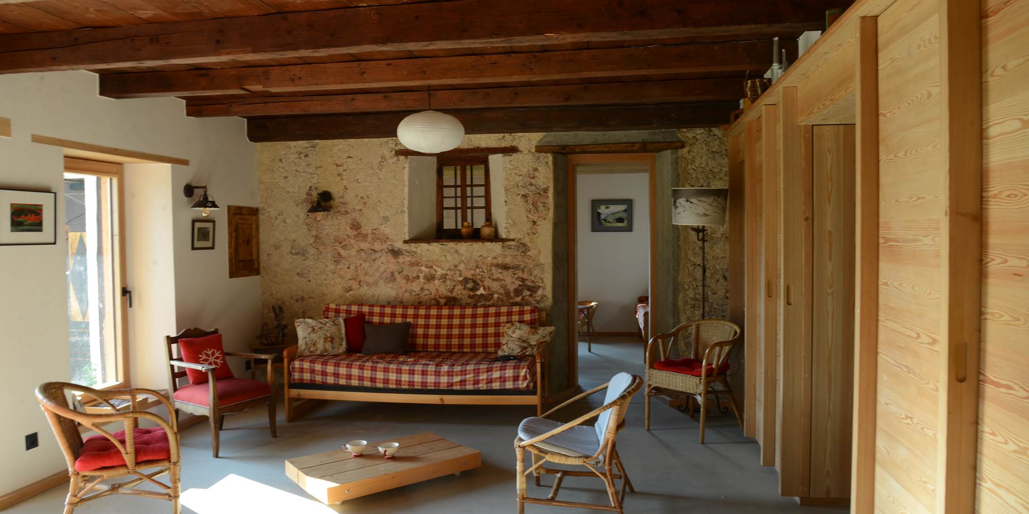 Espace Diamand, Crest Voland, Chalet des Molliettes (salon St Bernard)