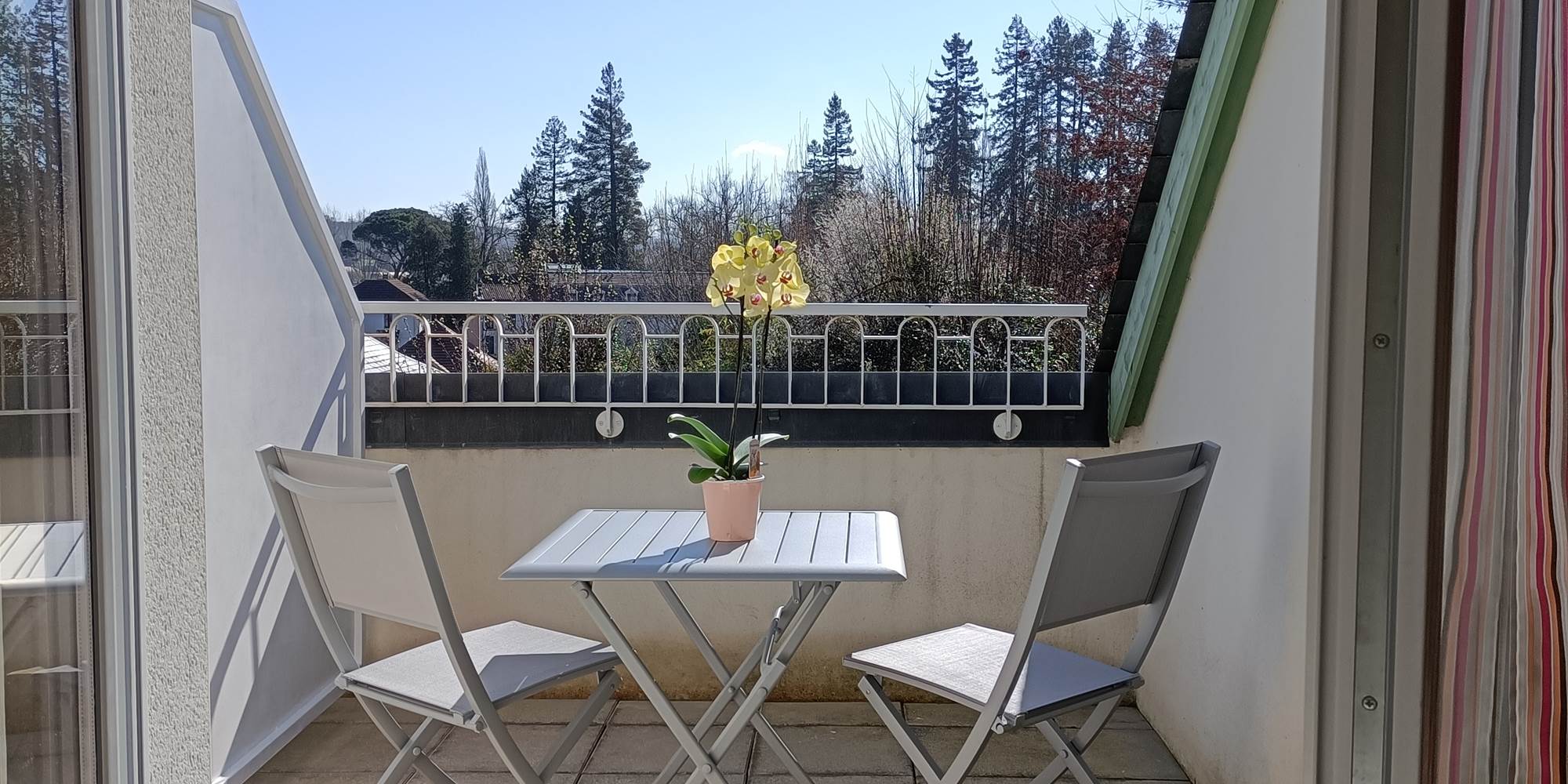 Terrasse Studio 2ème étage C62