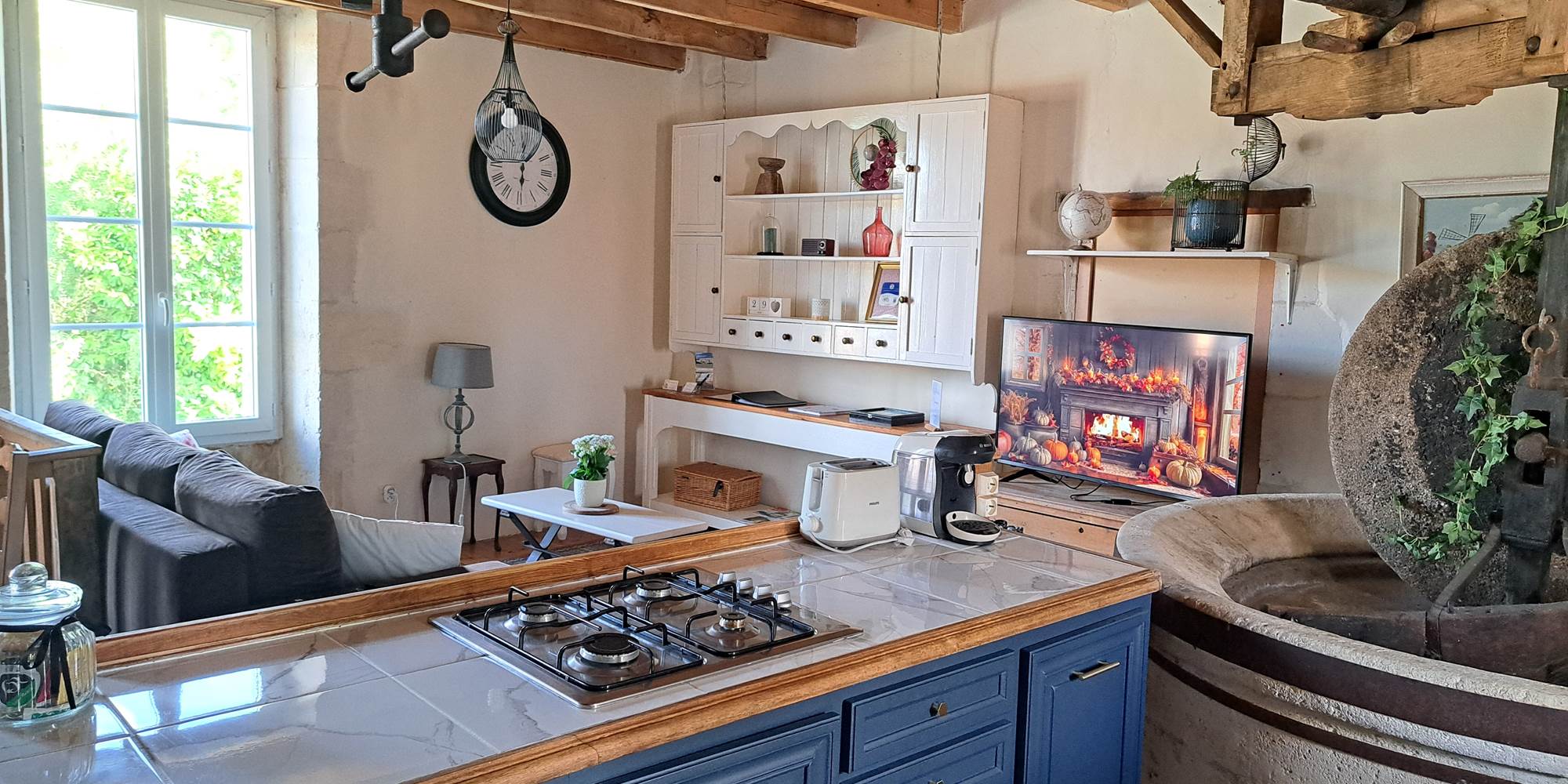 Le Logis du Meunier, logement insolite et romantique avec spa privatif