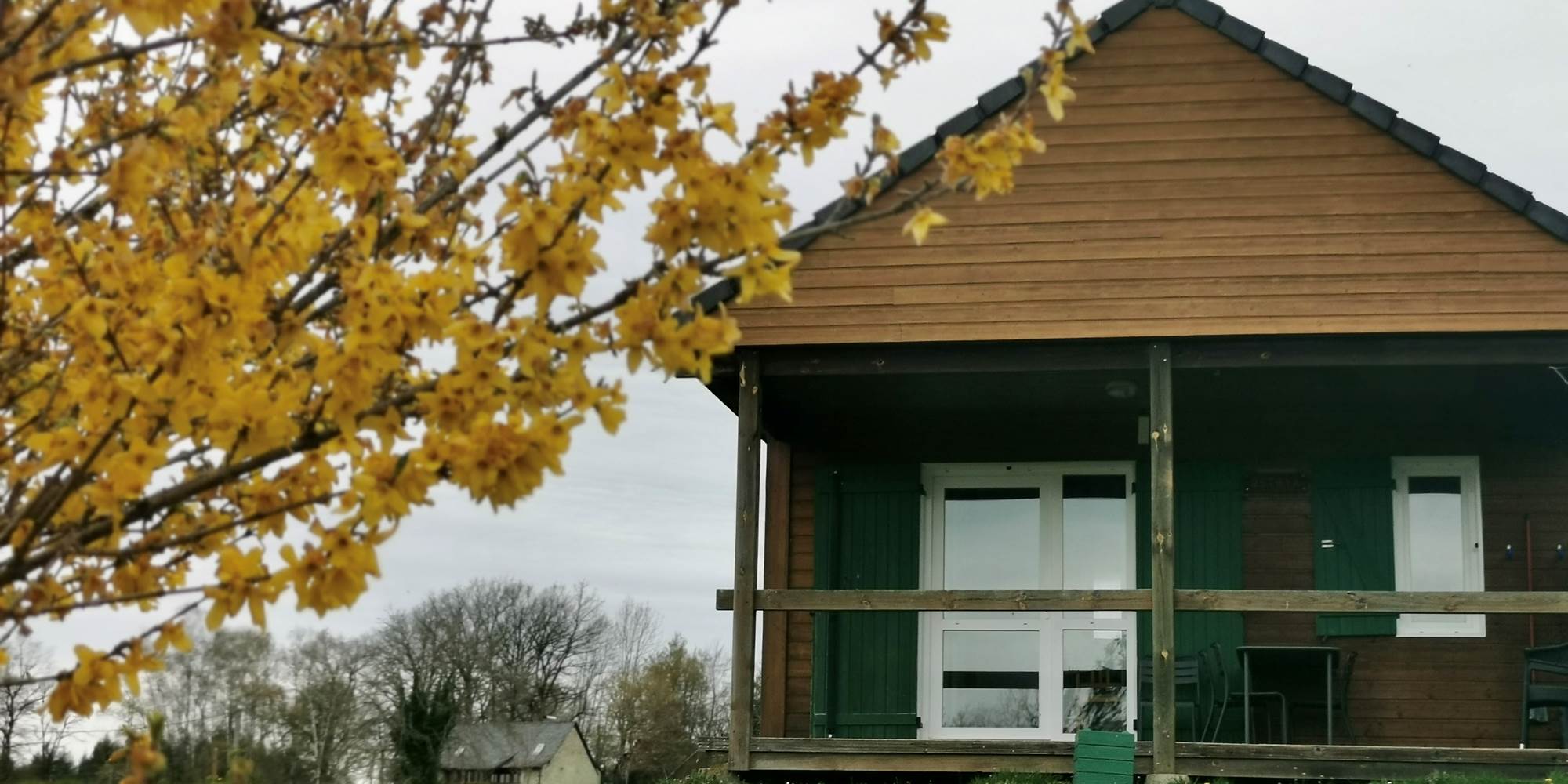 Vue extérieure du Chalet Ostrya