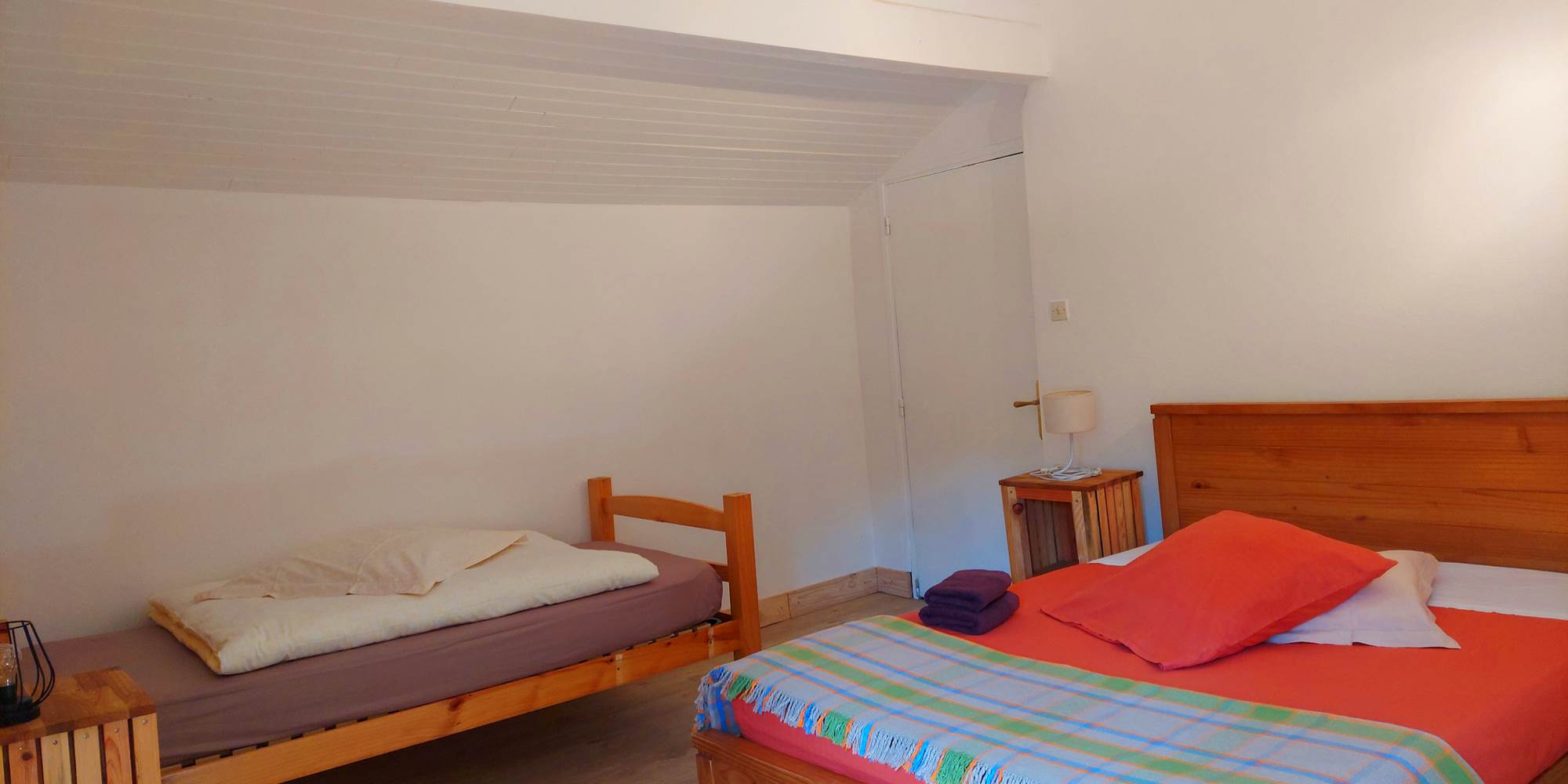 AUBERGE DE MIÉLANDRE - Chambre de Sauveginoux - Lit Simple