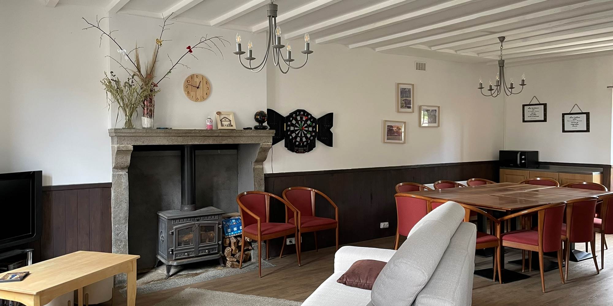 Photo de la pièce commune - Chambres d'hôtes La Grange Richard à Dinsac