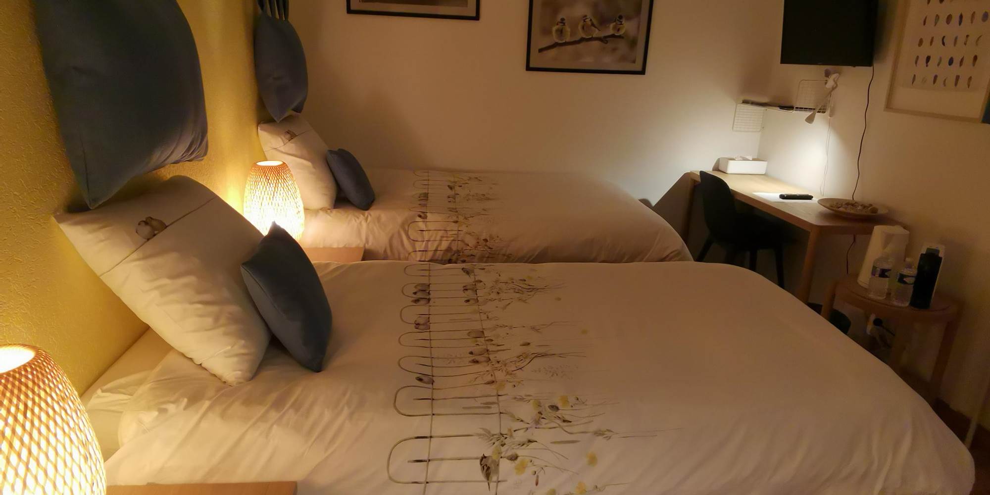 La chambre des Mésanges en Twin