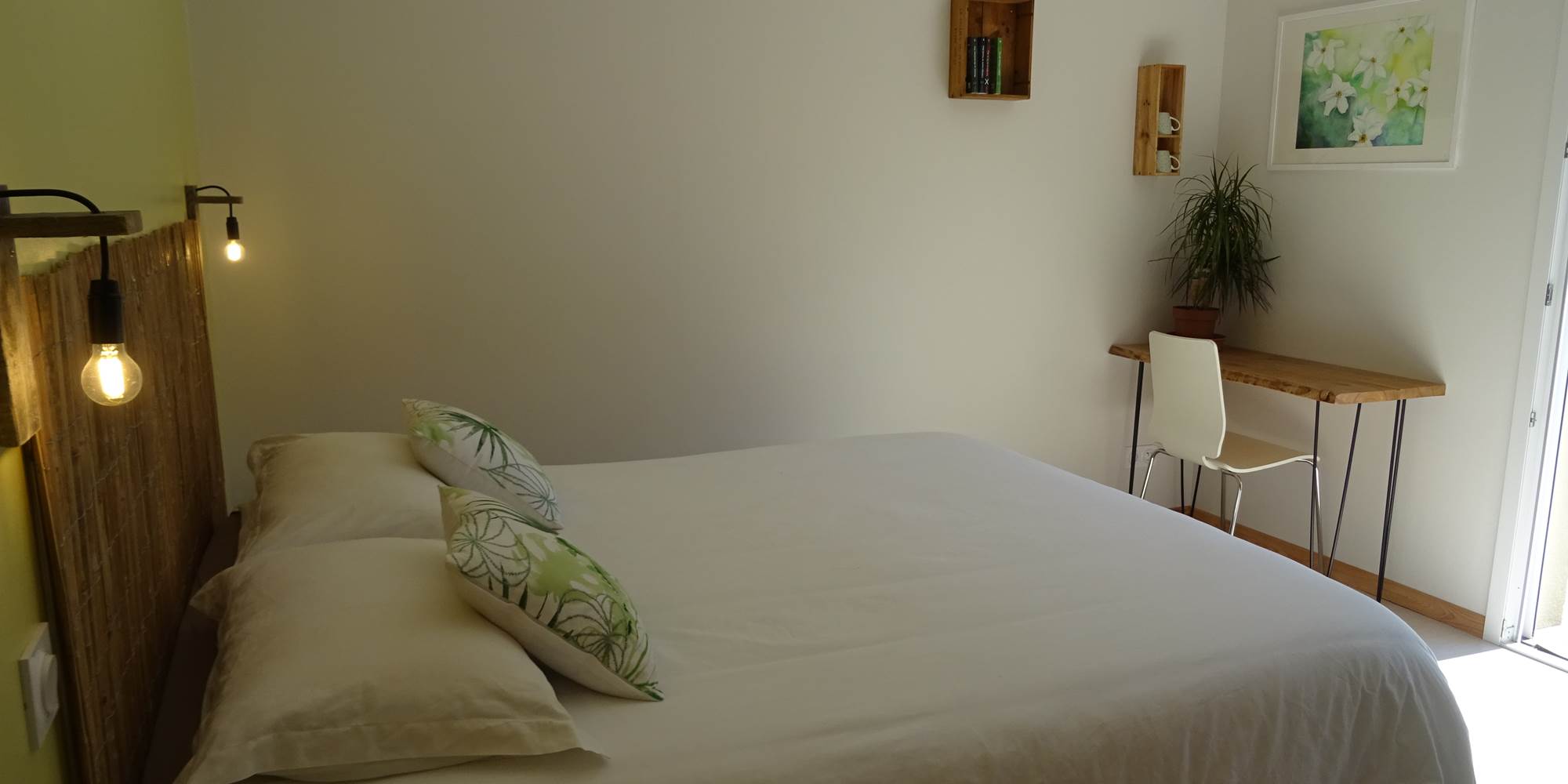 Vue d'enseble de la chambre d'Hôtes Chez Marie