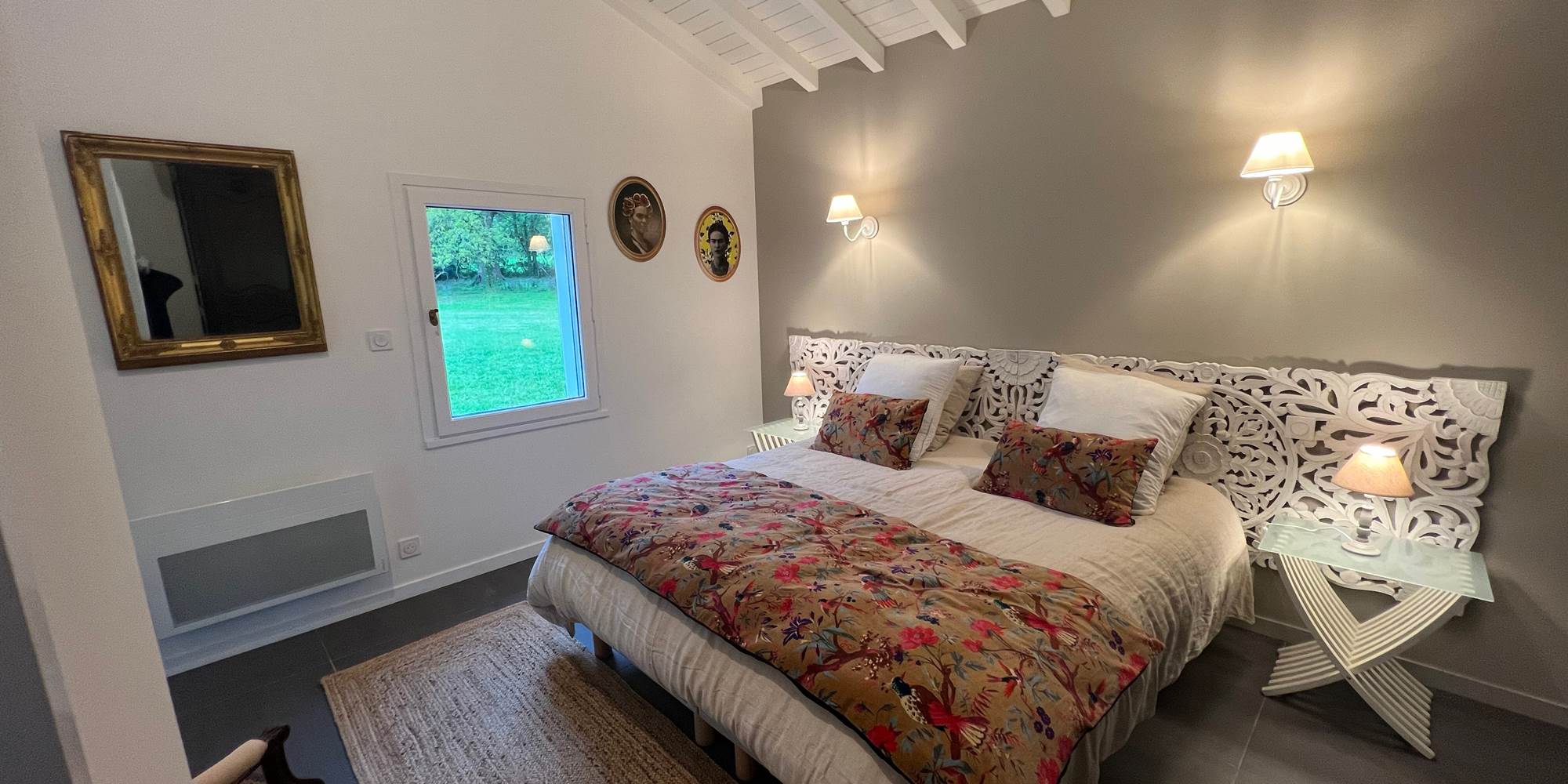 Paulen Pausa chambre 1 parentale RDC lit 180 ou 2x90cms