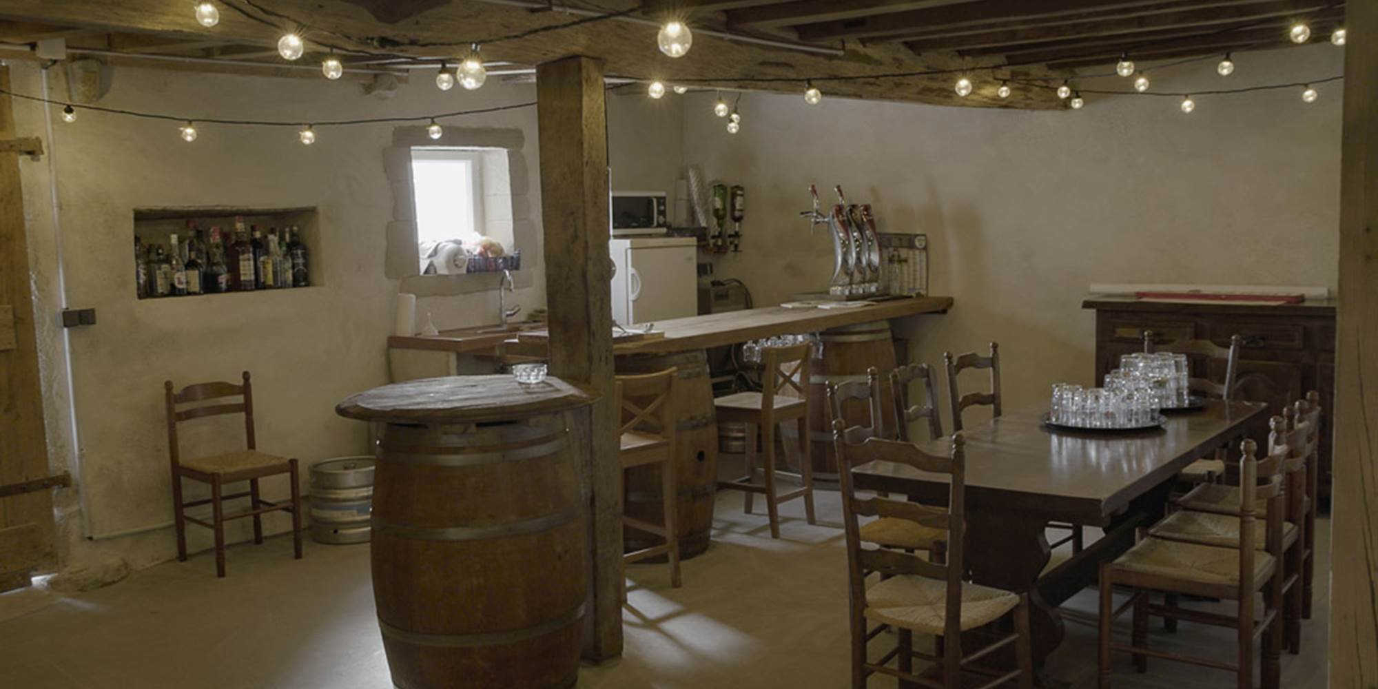 Bar privé Gite Bearn Lou Canounge