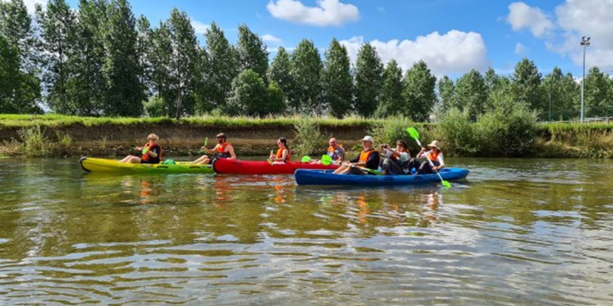 CANOË LIBERTÉ 55 - Parcours Famille de 5,5 km - Balade en Rivière