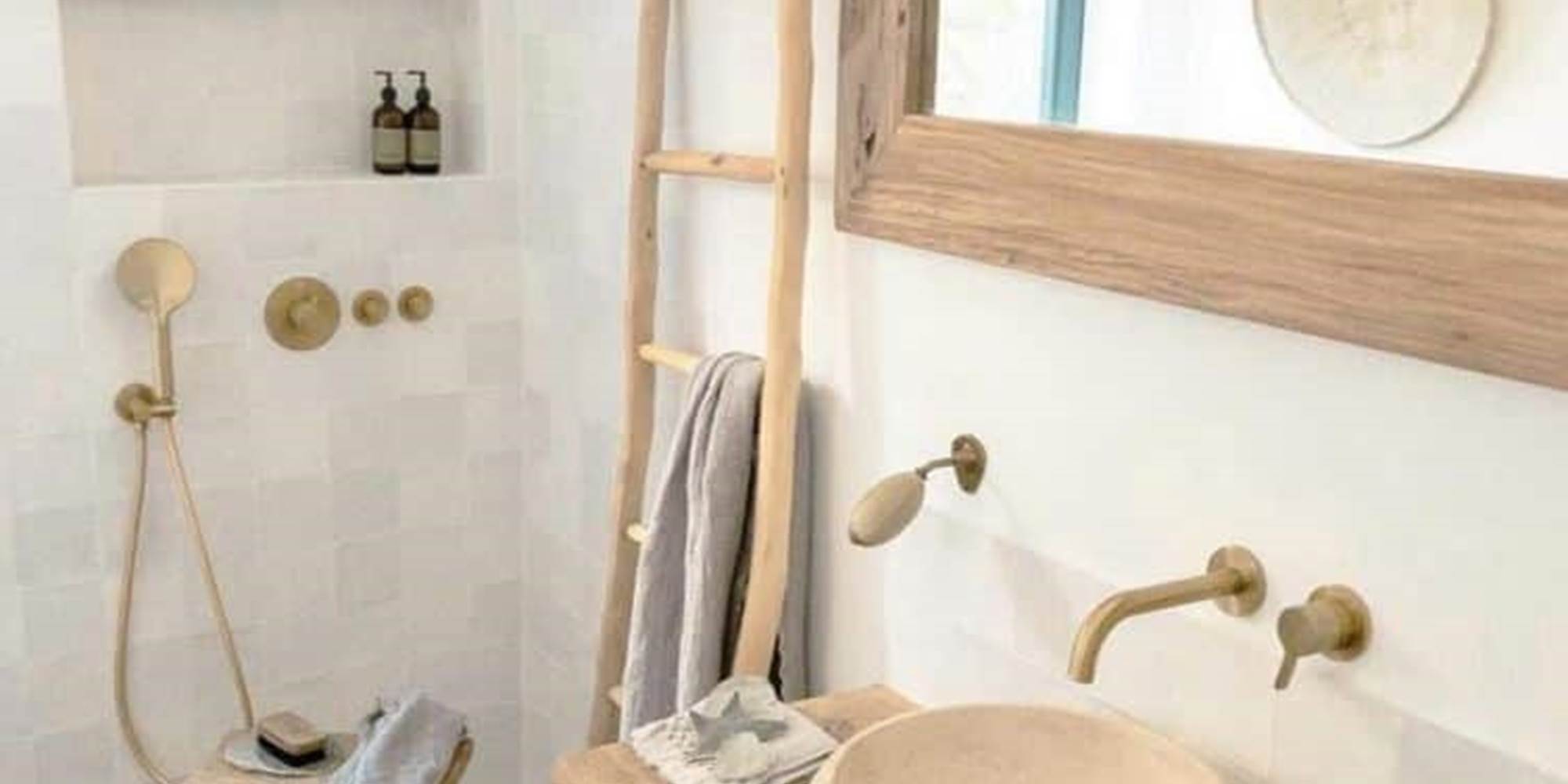 Douche à l'italienne