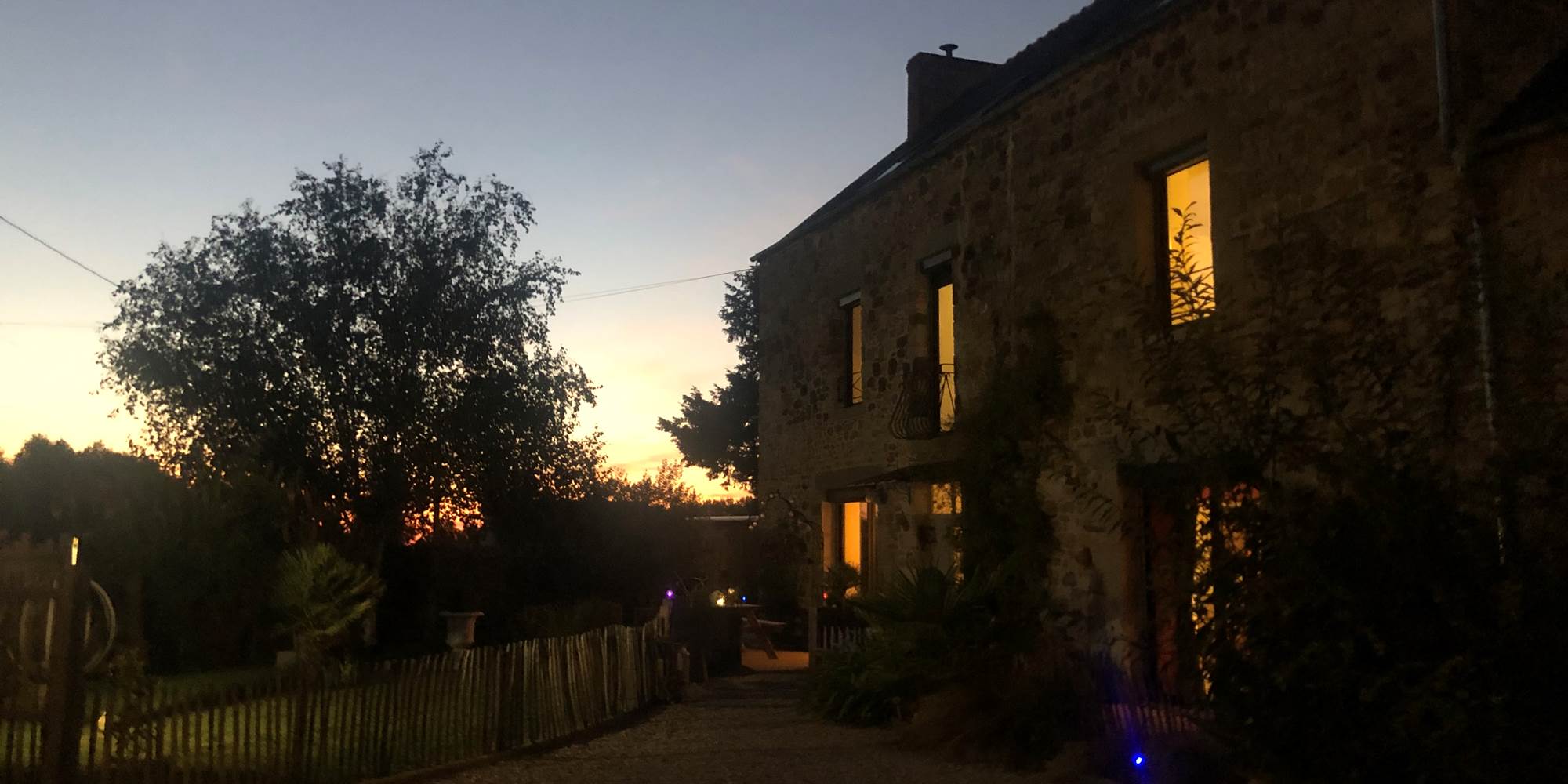 coucher du soleil