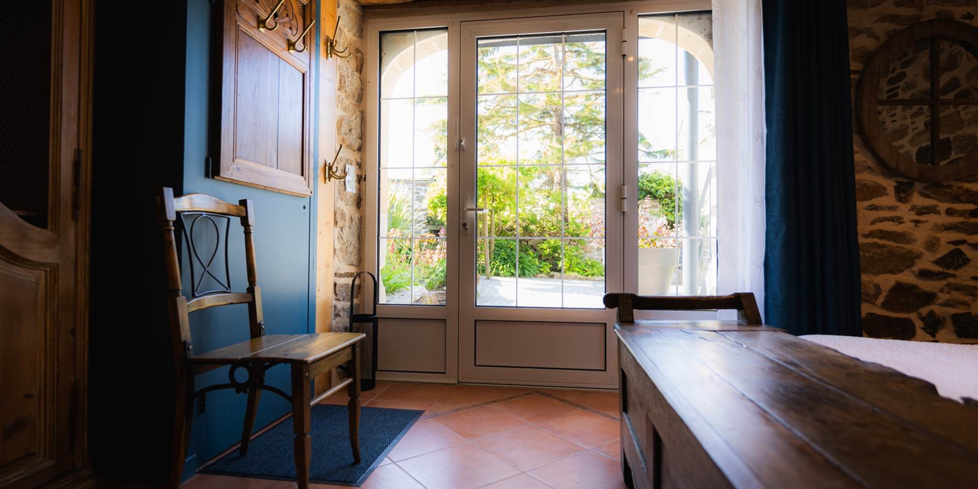 Chambre campagne: coté cour