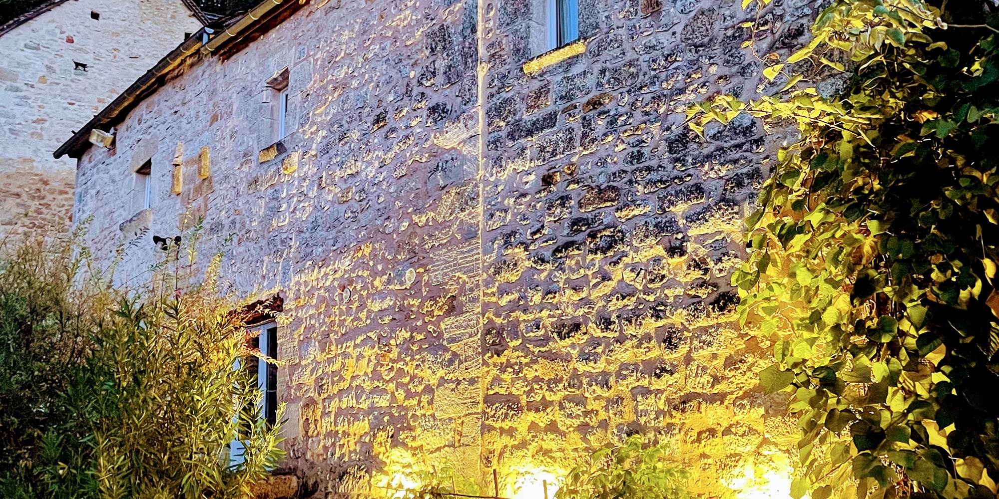 Maison toute en pierres du Périgord