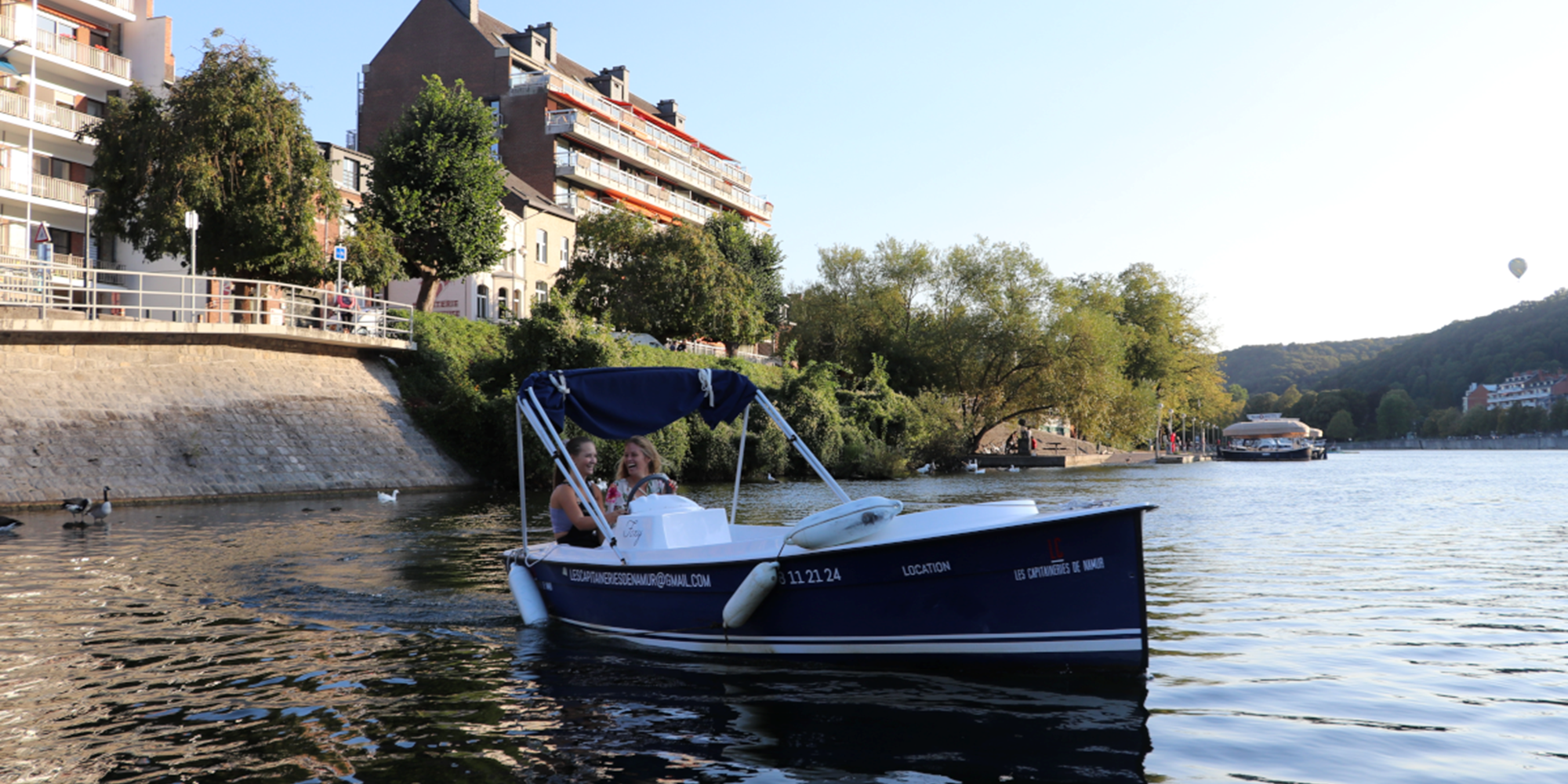 Bateau sans permis - Les Capitaineries de Namur
