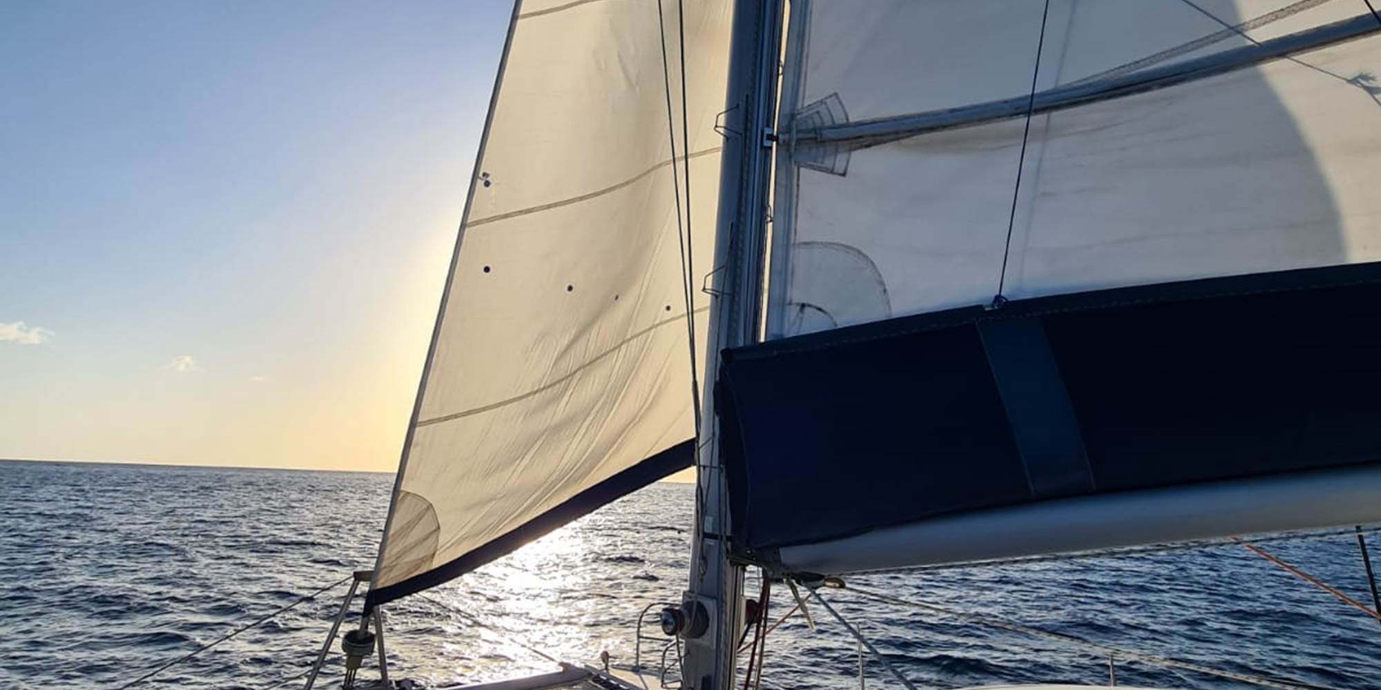 en mer à voile
