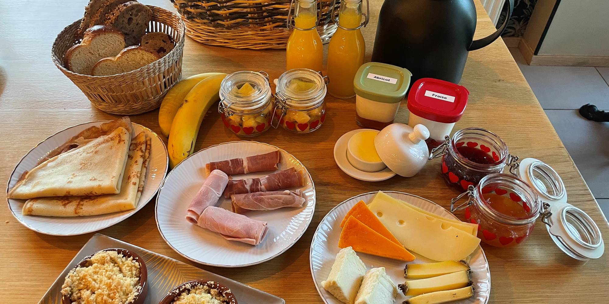 Panier petit déjeuner