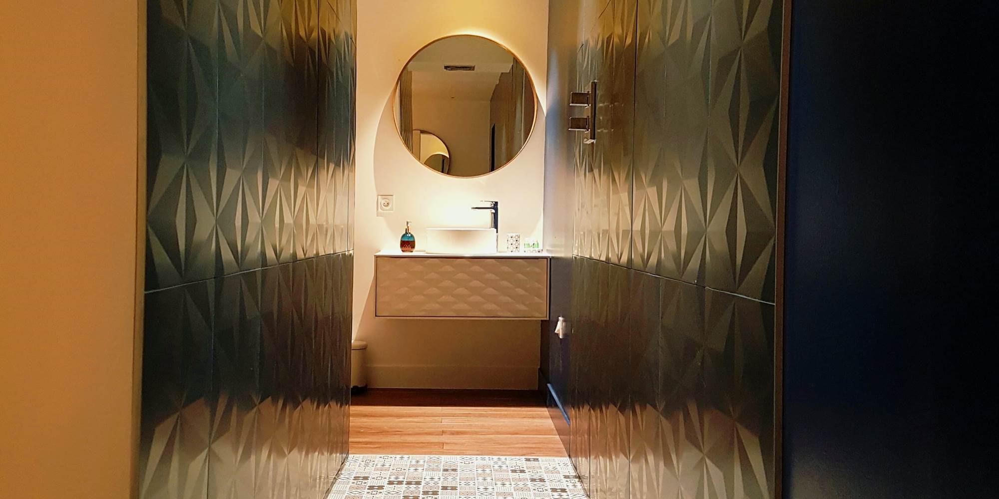 douche à l'italienne