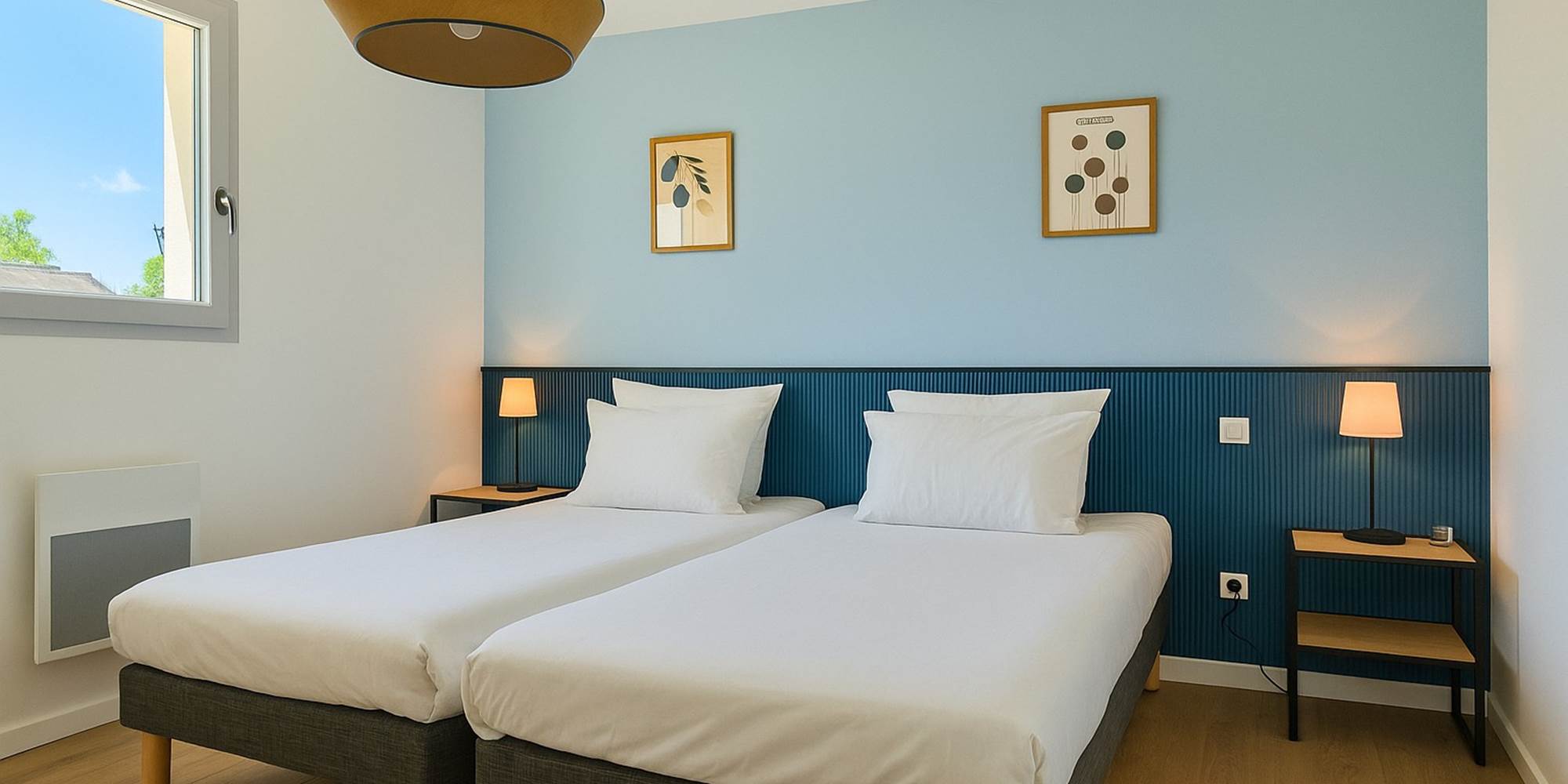 Gîte l'Unik - Chambre 2 "le Lac" - cocooning