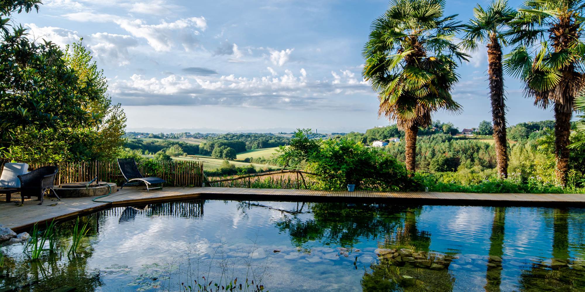 Les chemins de Berdis  Maison d'hôte  Chalosse Landes Vue 4
