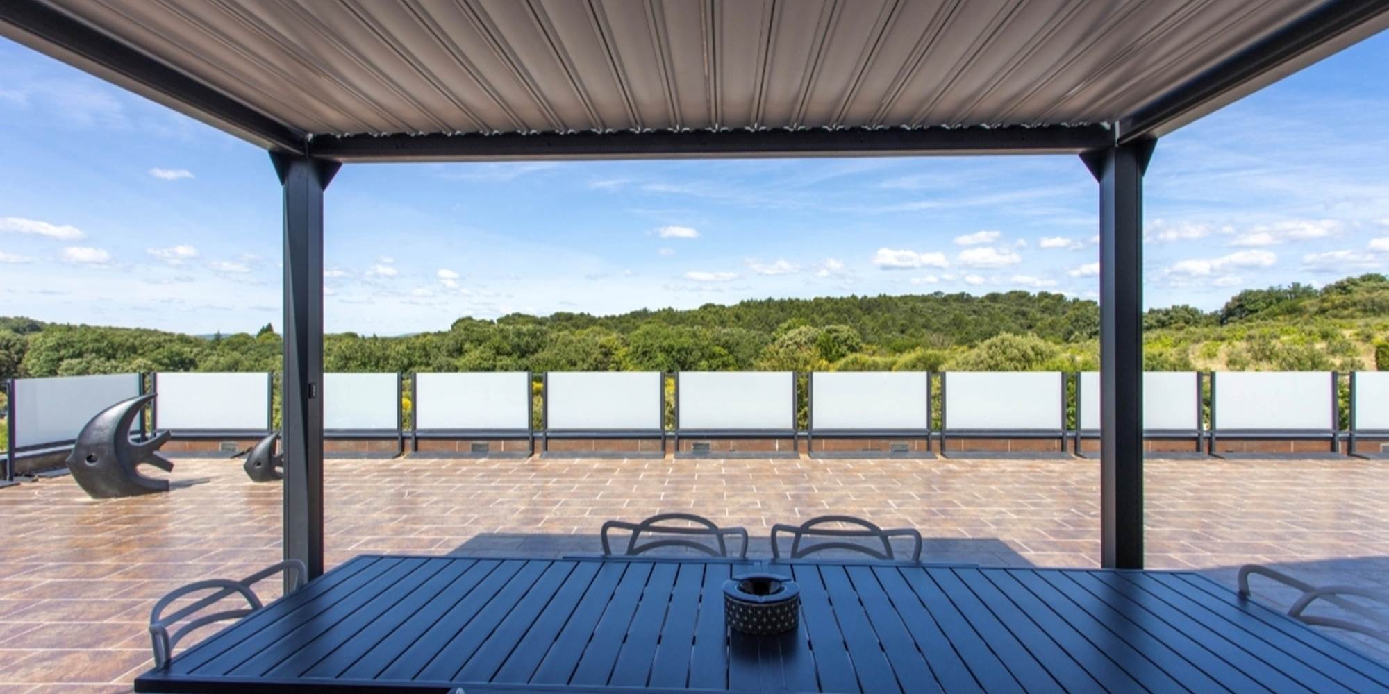 Table extérieure - vue panoramique