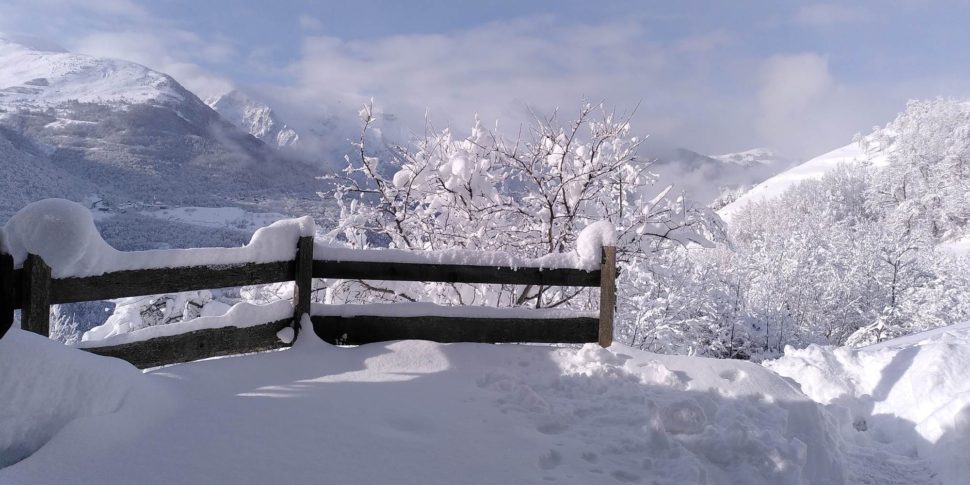 Panorama XXL vu du gîte.