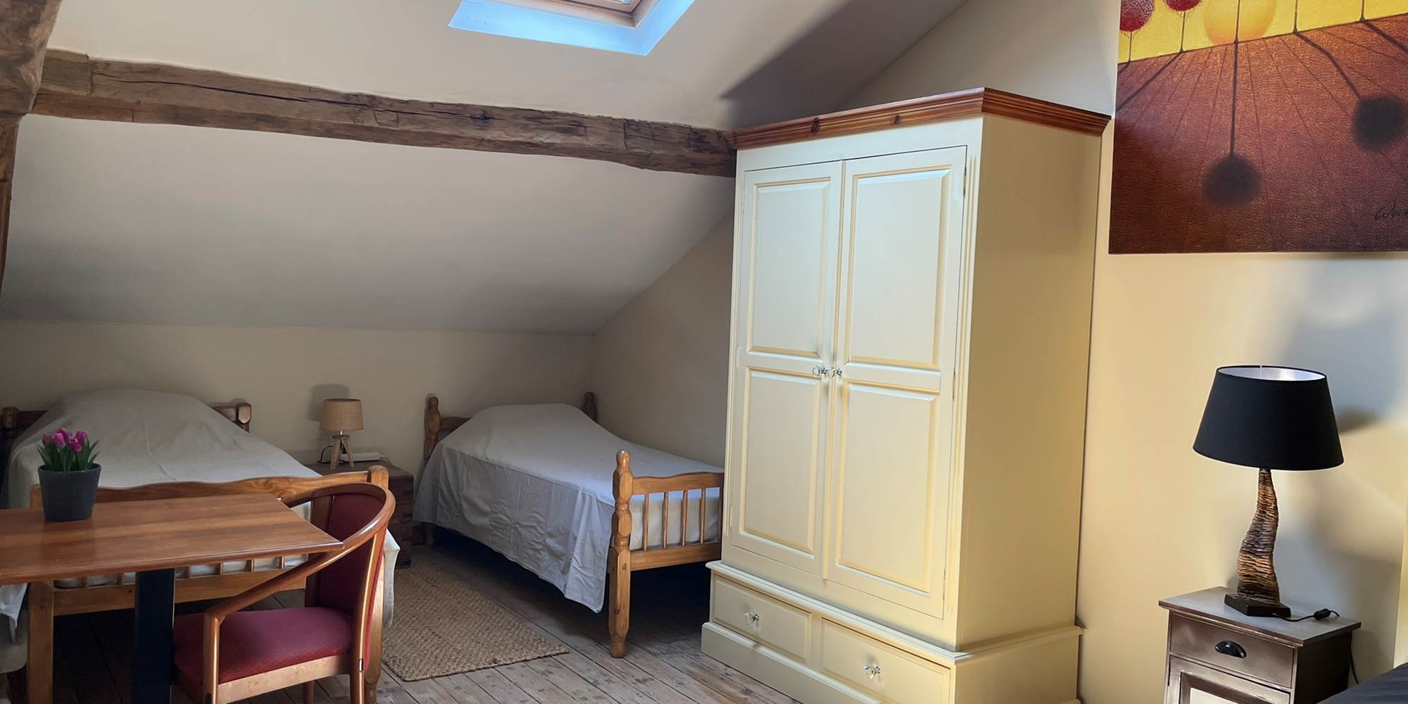 Photo de la Chambre Champagne - Chambres d'hôtes La Grange Richard à Dinsac