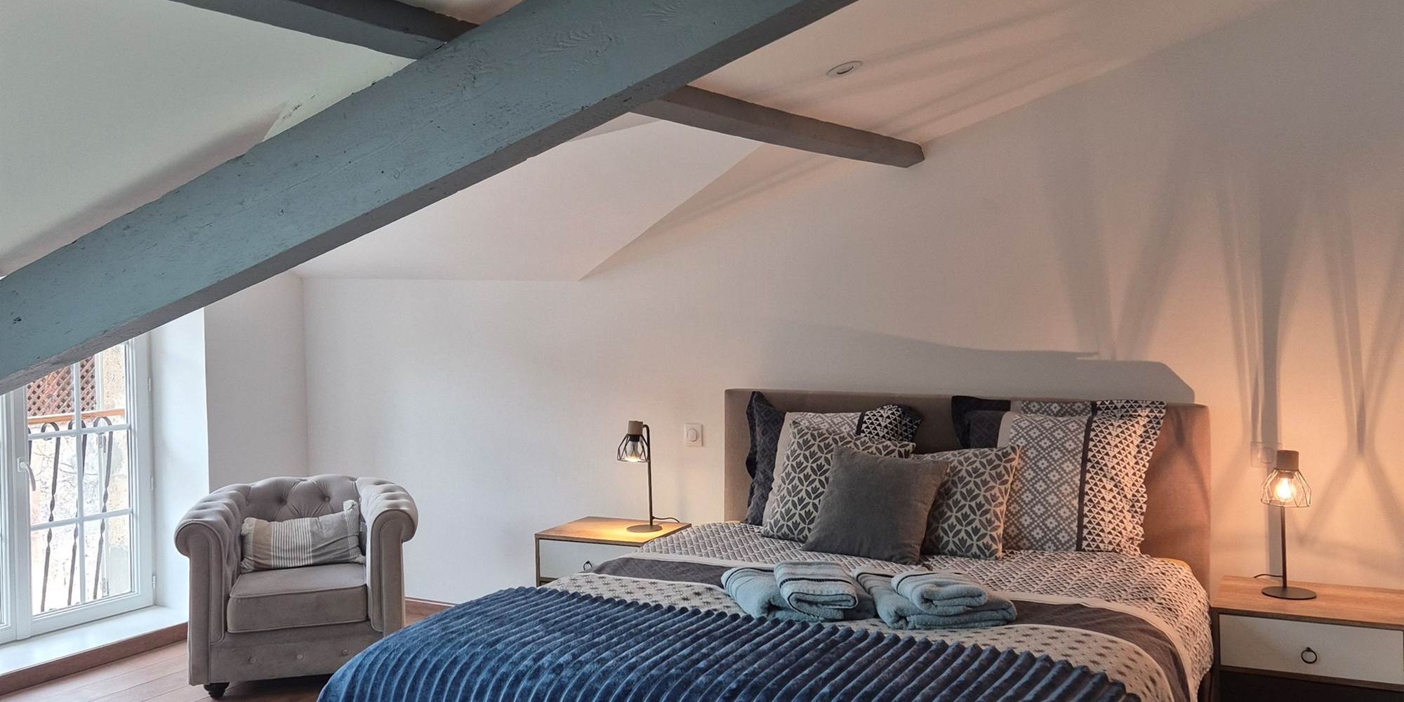 Chambre - Domaine des Prés de Joussac - Jau-Dignac-Loirac