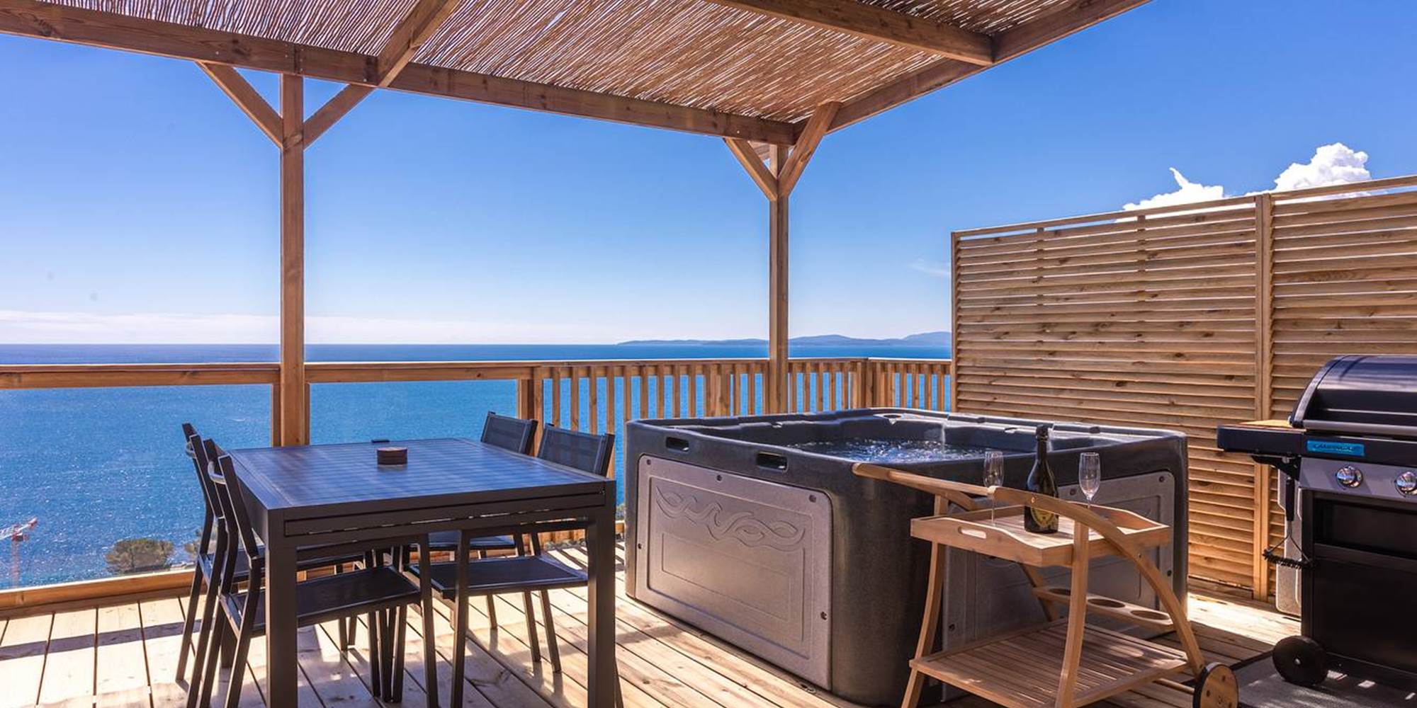 Côté cuisine extérieure