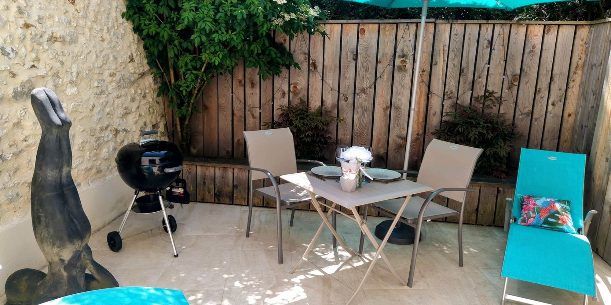 la terrasse en ete