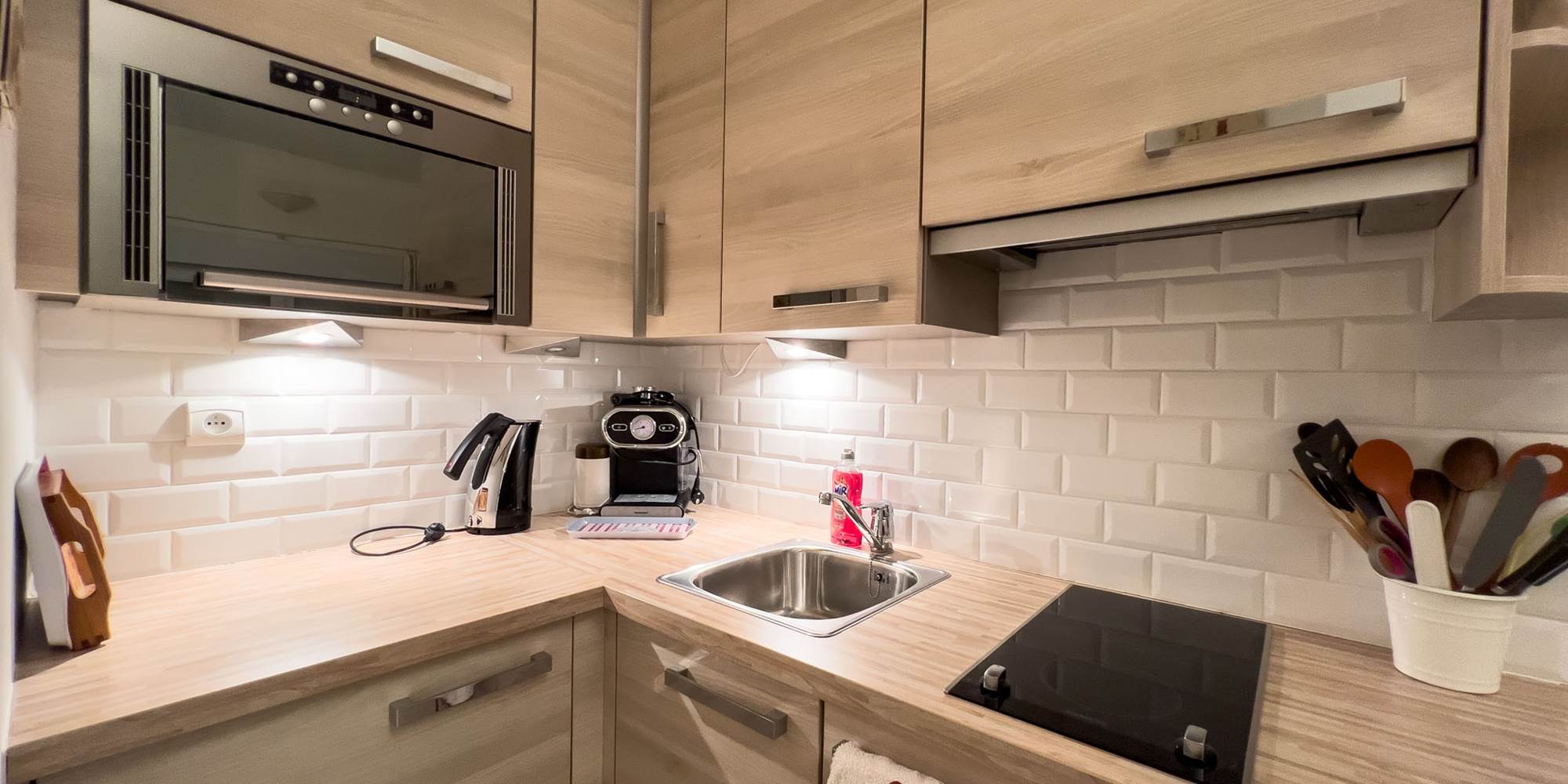 Cuisine du gite Fontessante