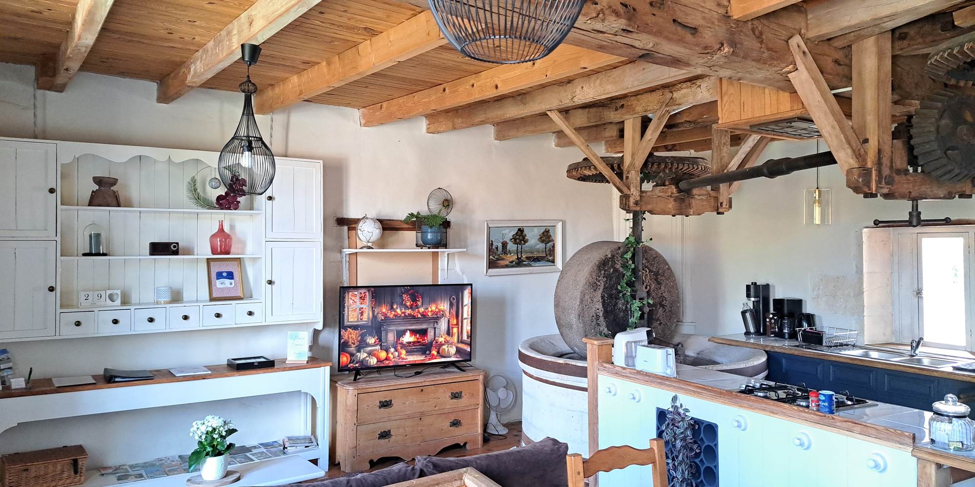 Le Logis du Meunier, logement insolite et romantique avec spa privatif