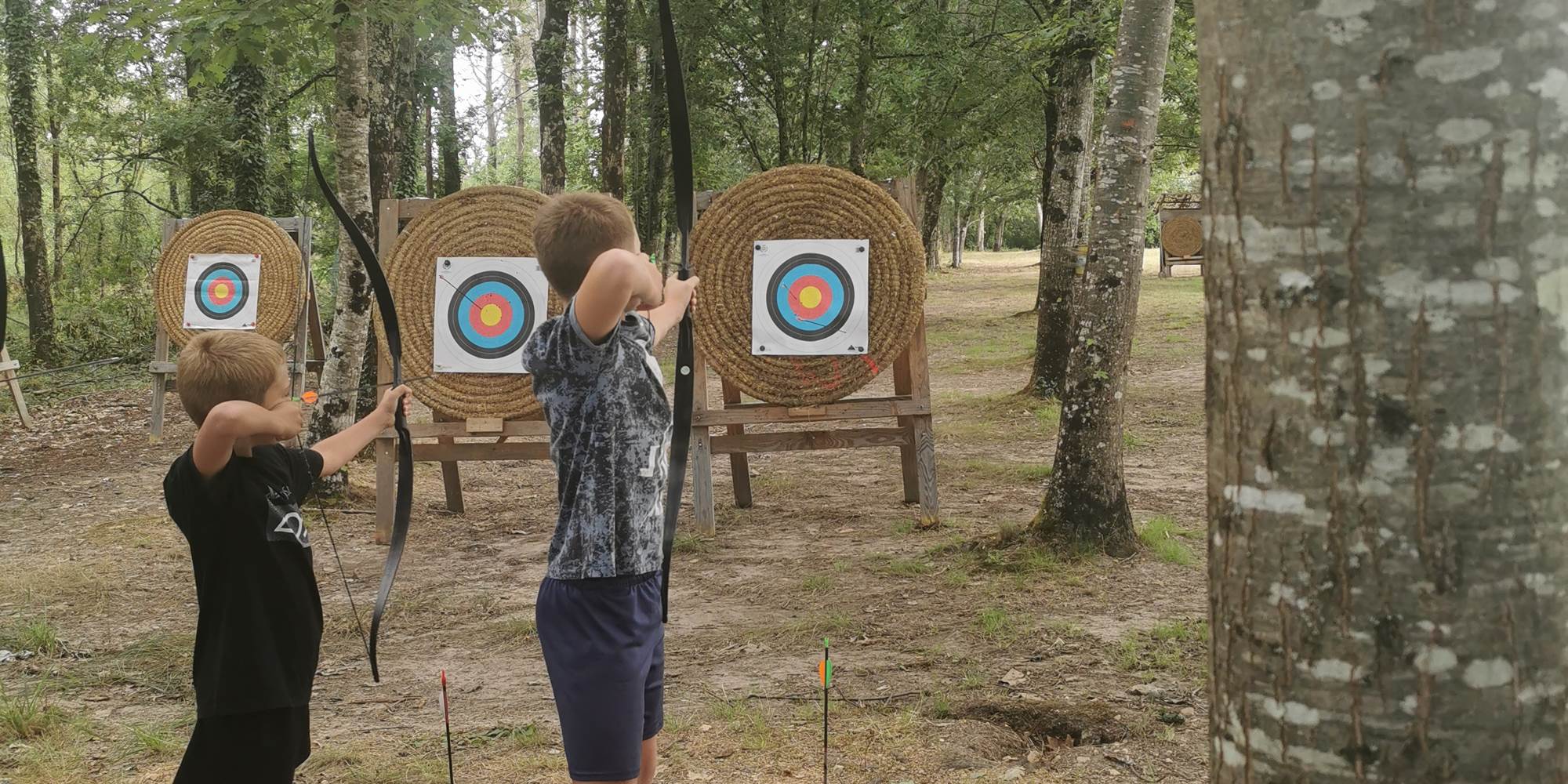 Périgord Inattendu, Été Actif Tir à l'Arc à La Roche-Chalais