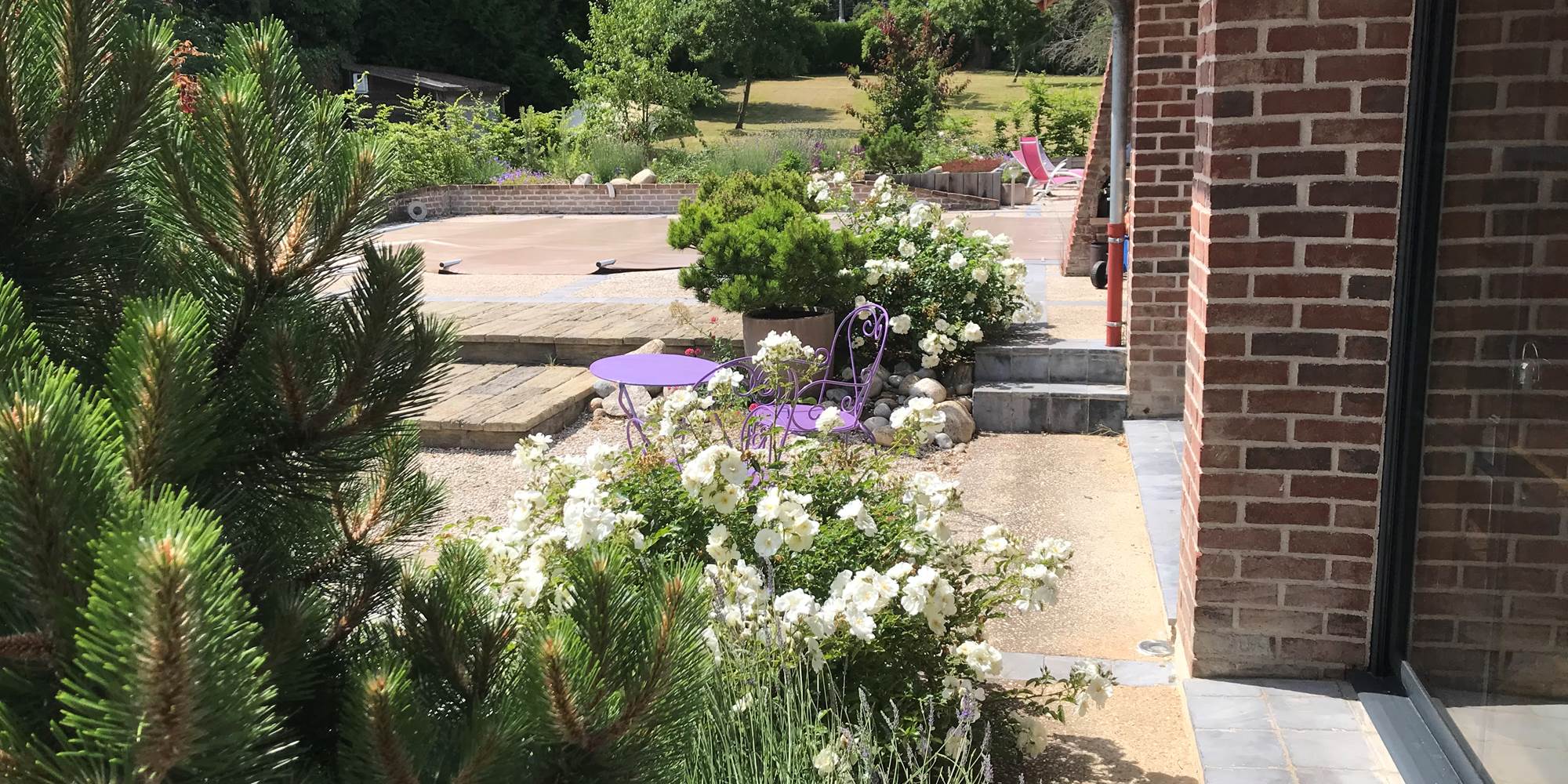 l'extérieur de la salle de séjour