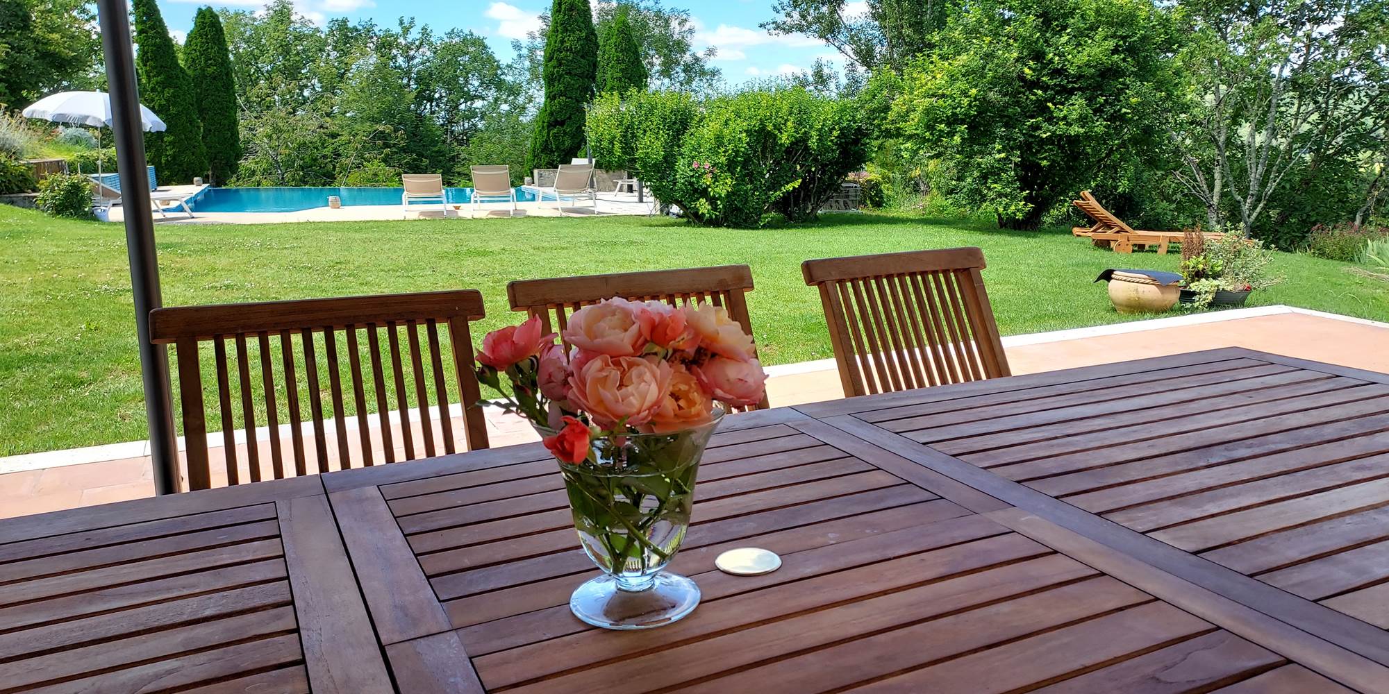 0 terrasse et jardin