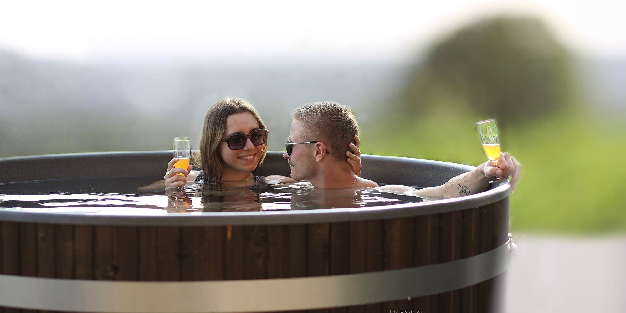 Bain nordique - cabane