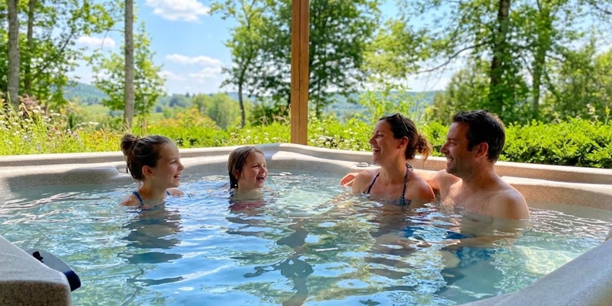 HY•Lødge Spa 5 personnes avec spa privatif