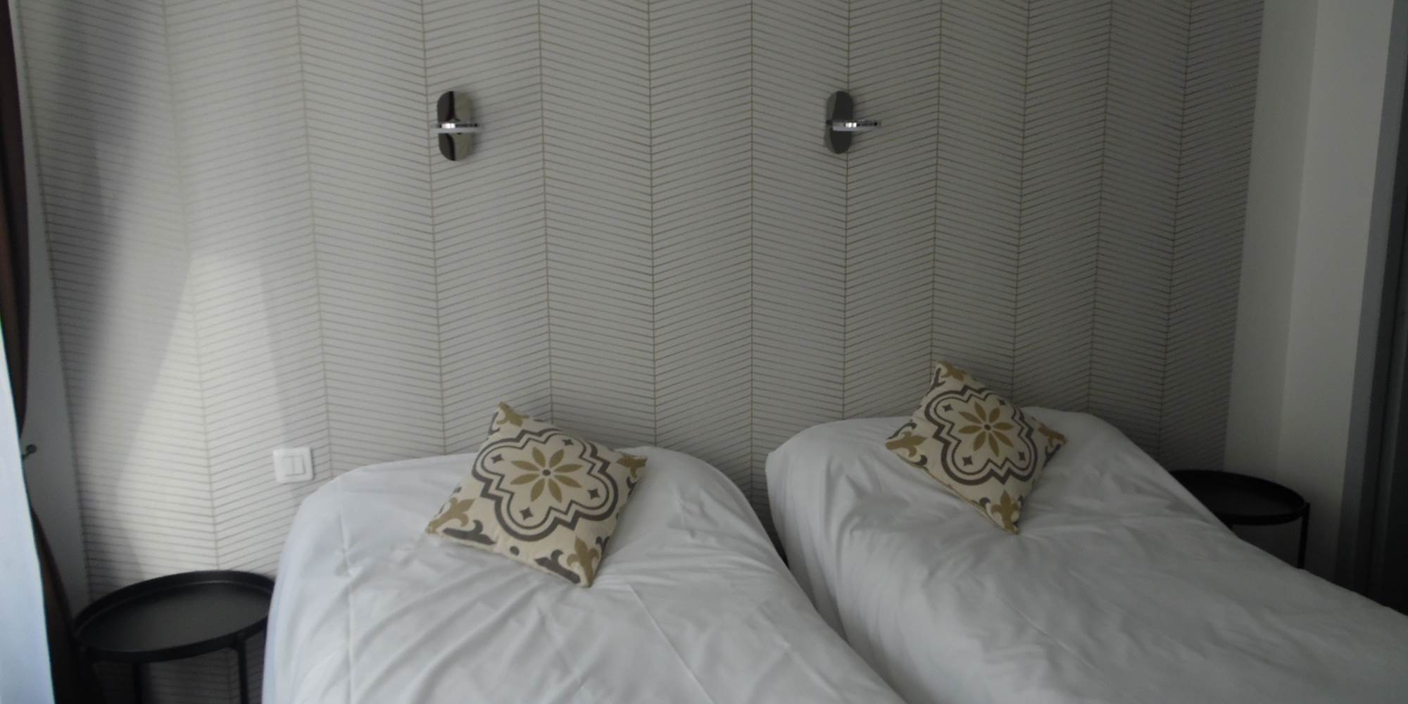 Chambre lits jumeaux