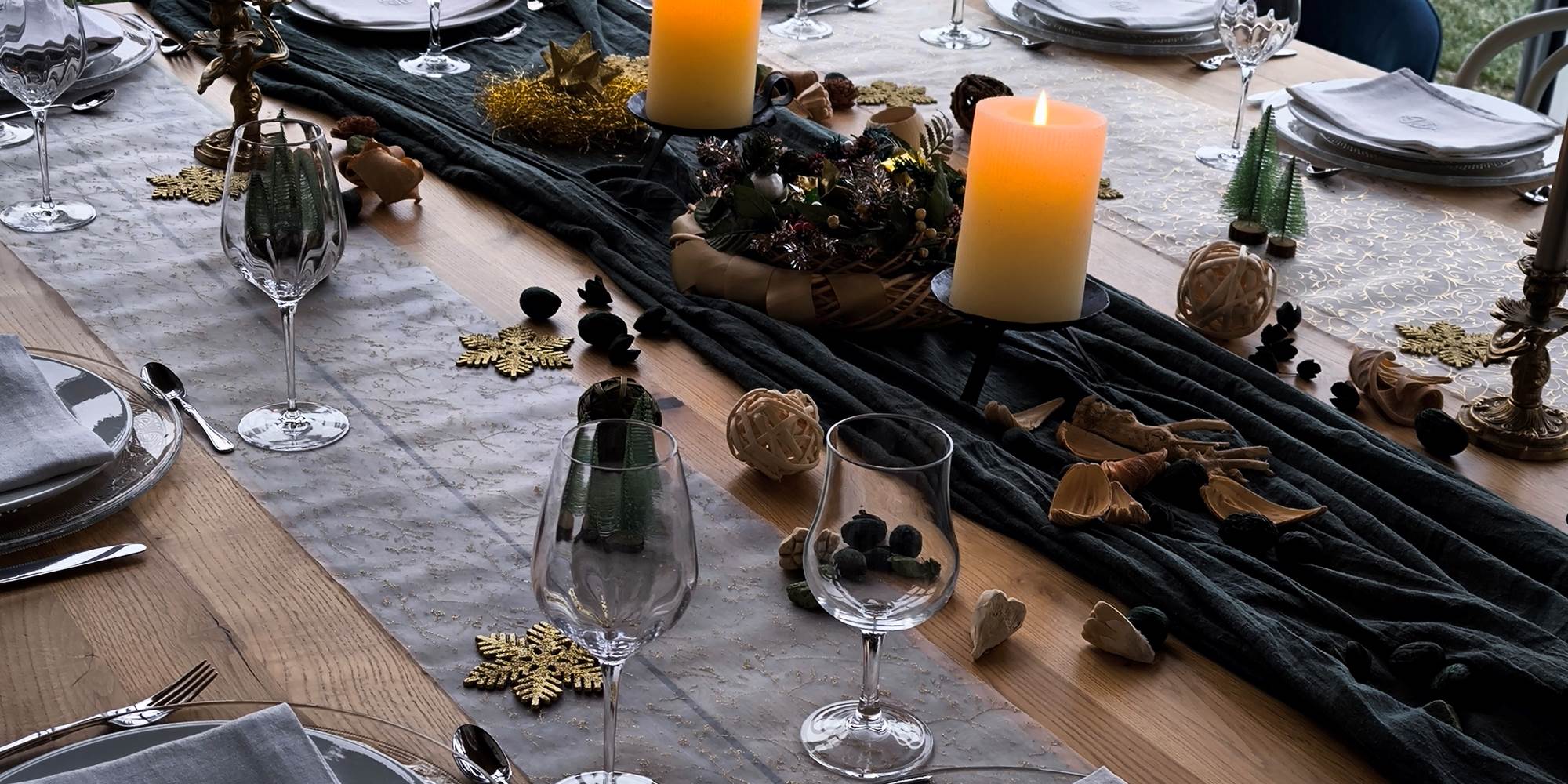 Table de Noël Halte du Pèlerin Chérier