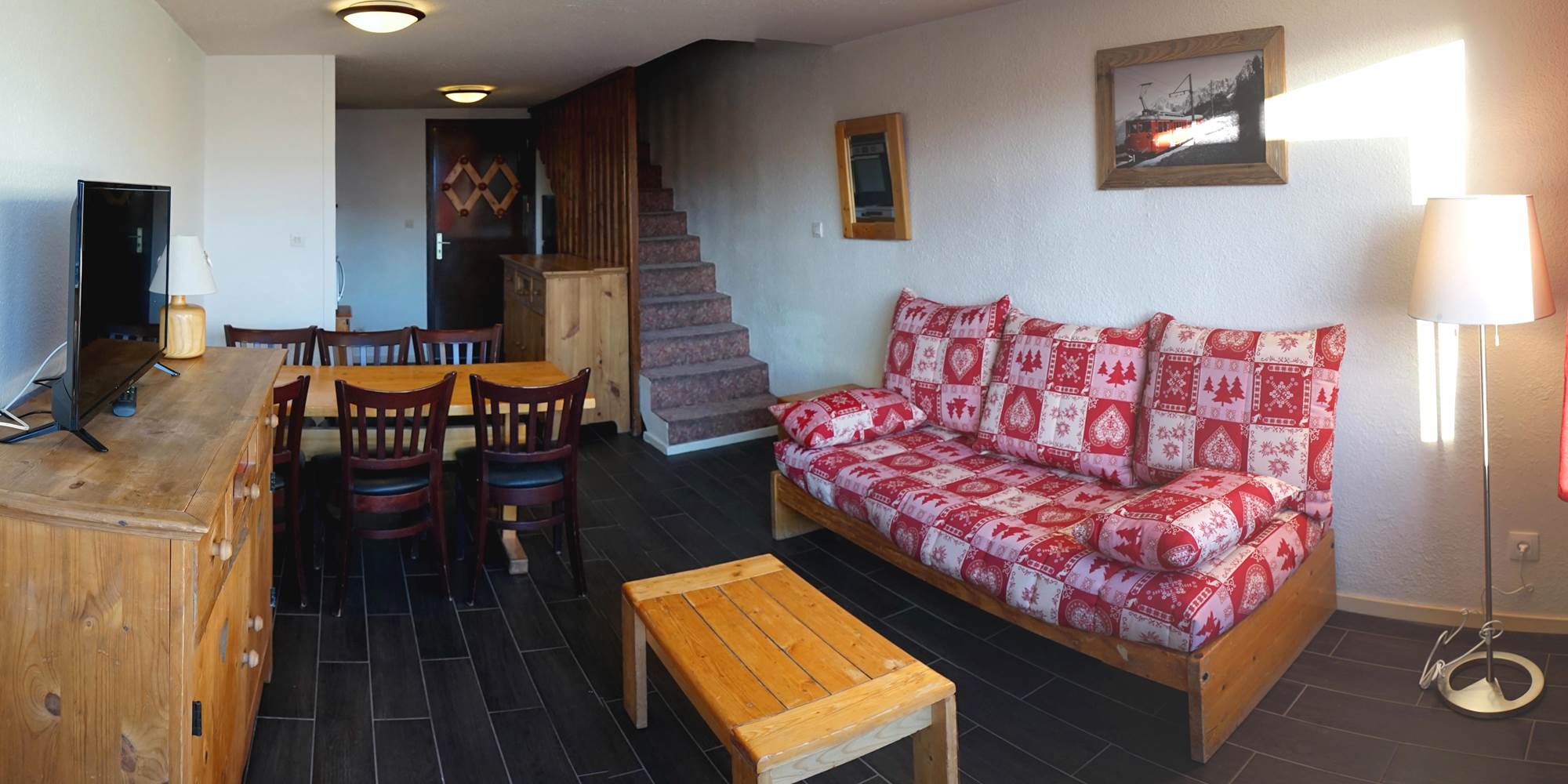 Séjour appartement duplex