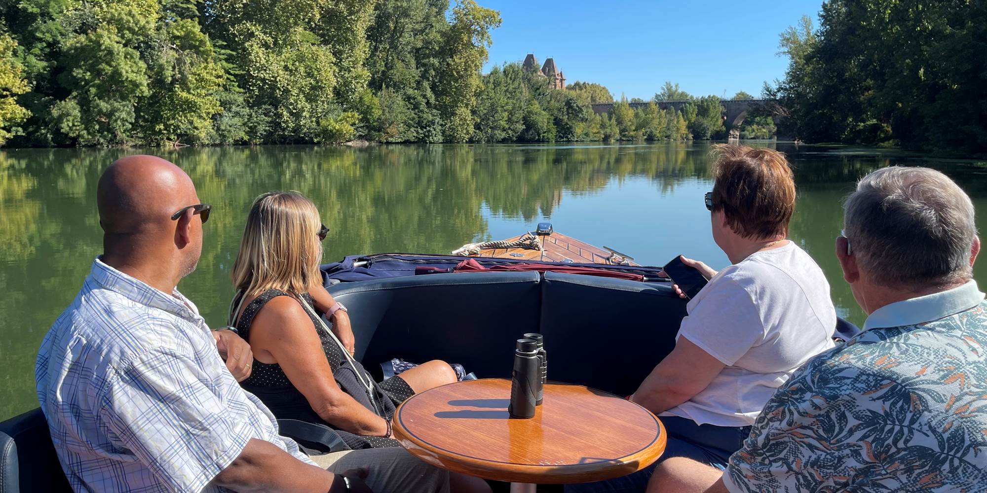 À bord du « Daphné »