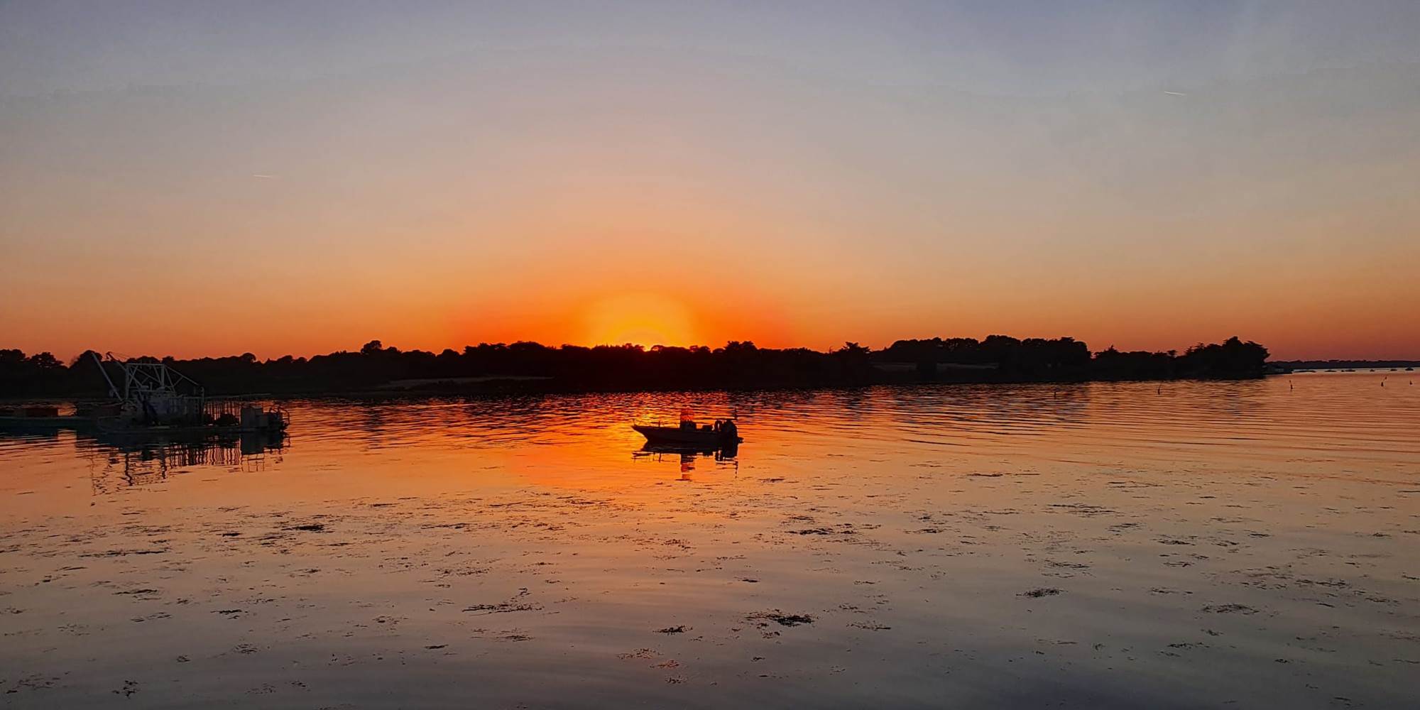 Soirée dans le Golfe du Morbihan