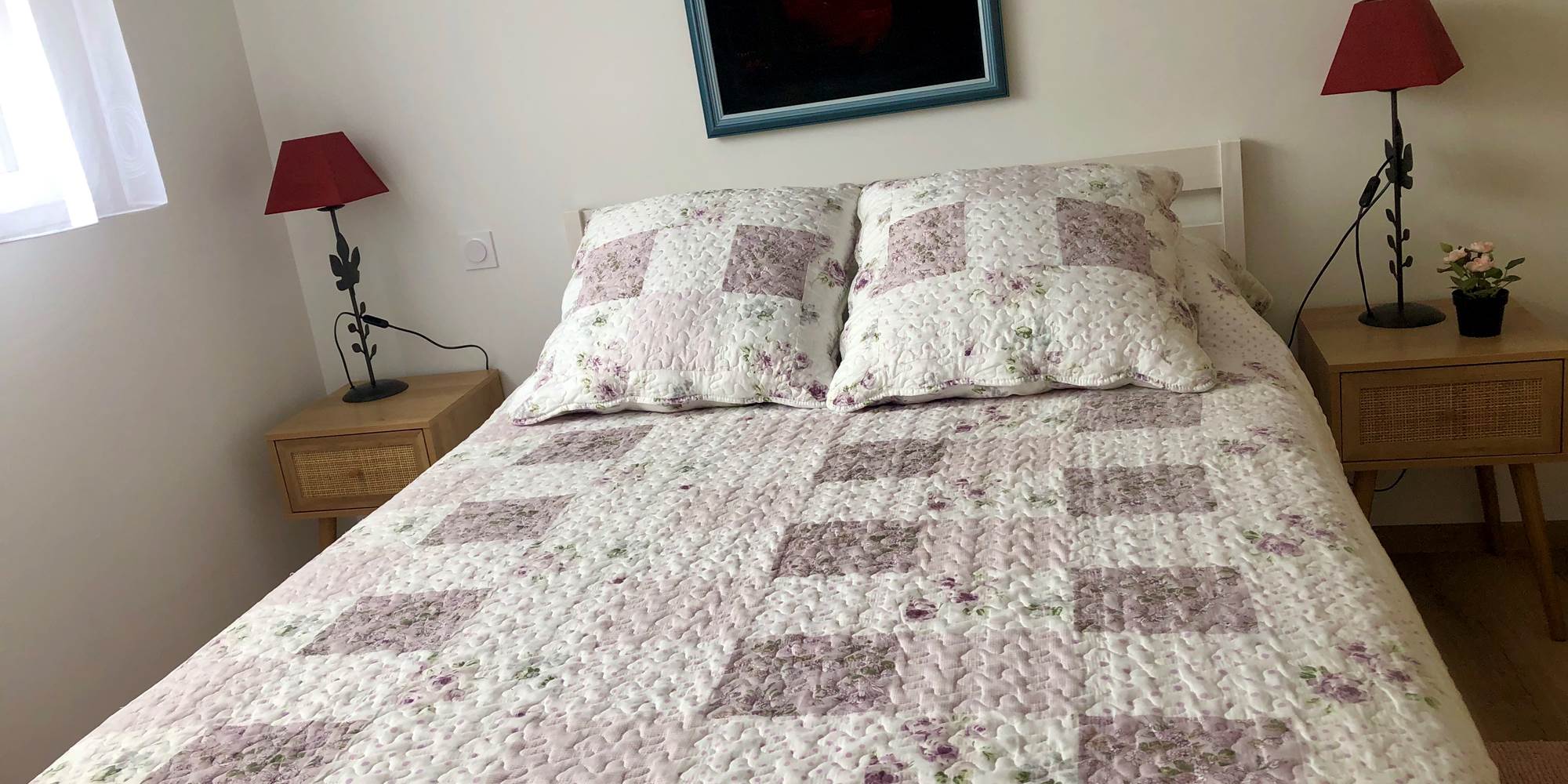 Chambre 2, lit 140 x 200