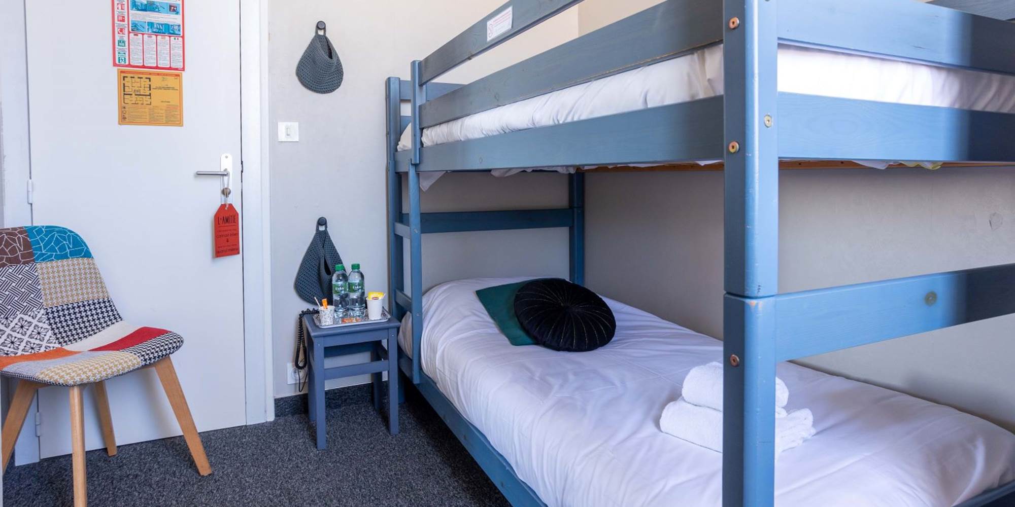Chambre 5 lit superposé
