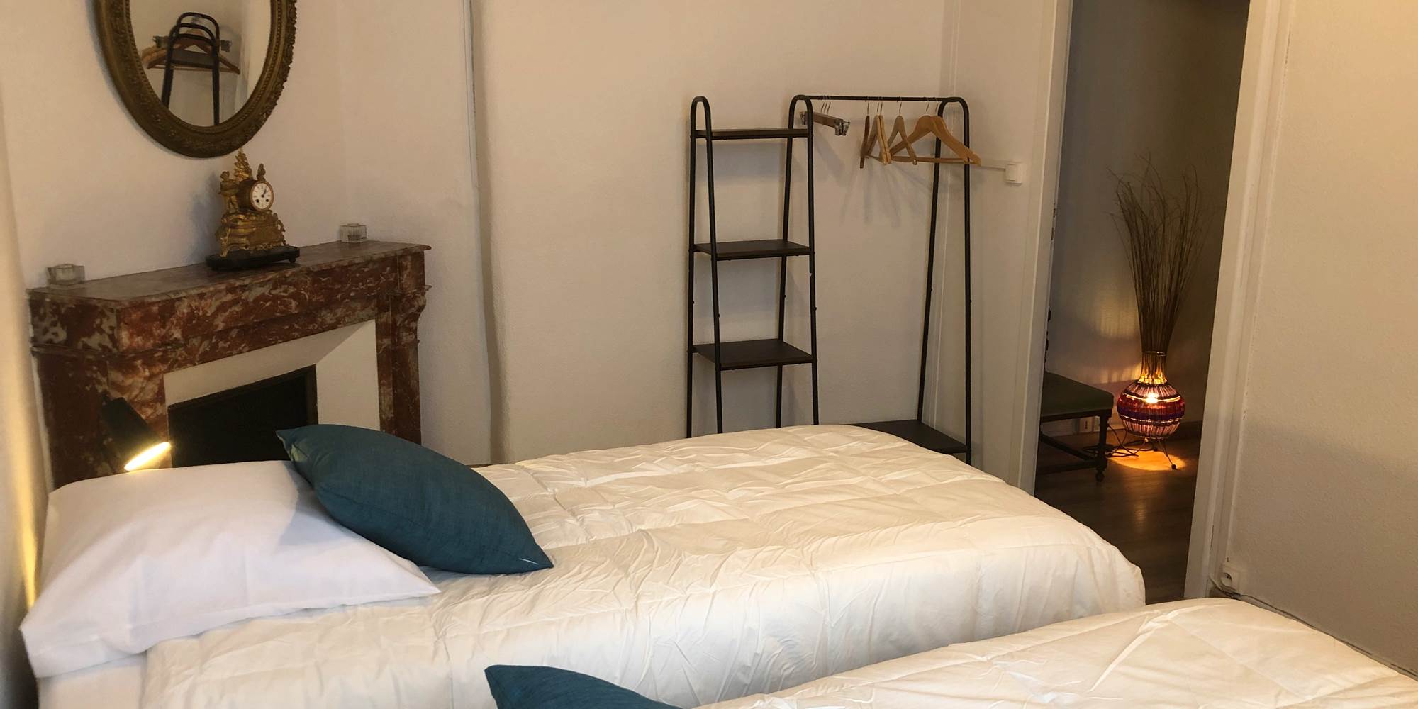 chambre 2 lits en 90 maison St Jacques