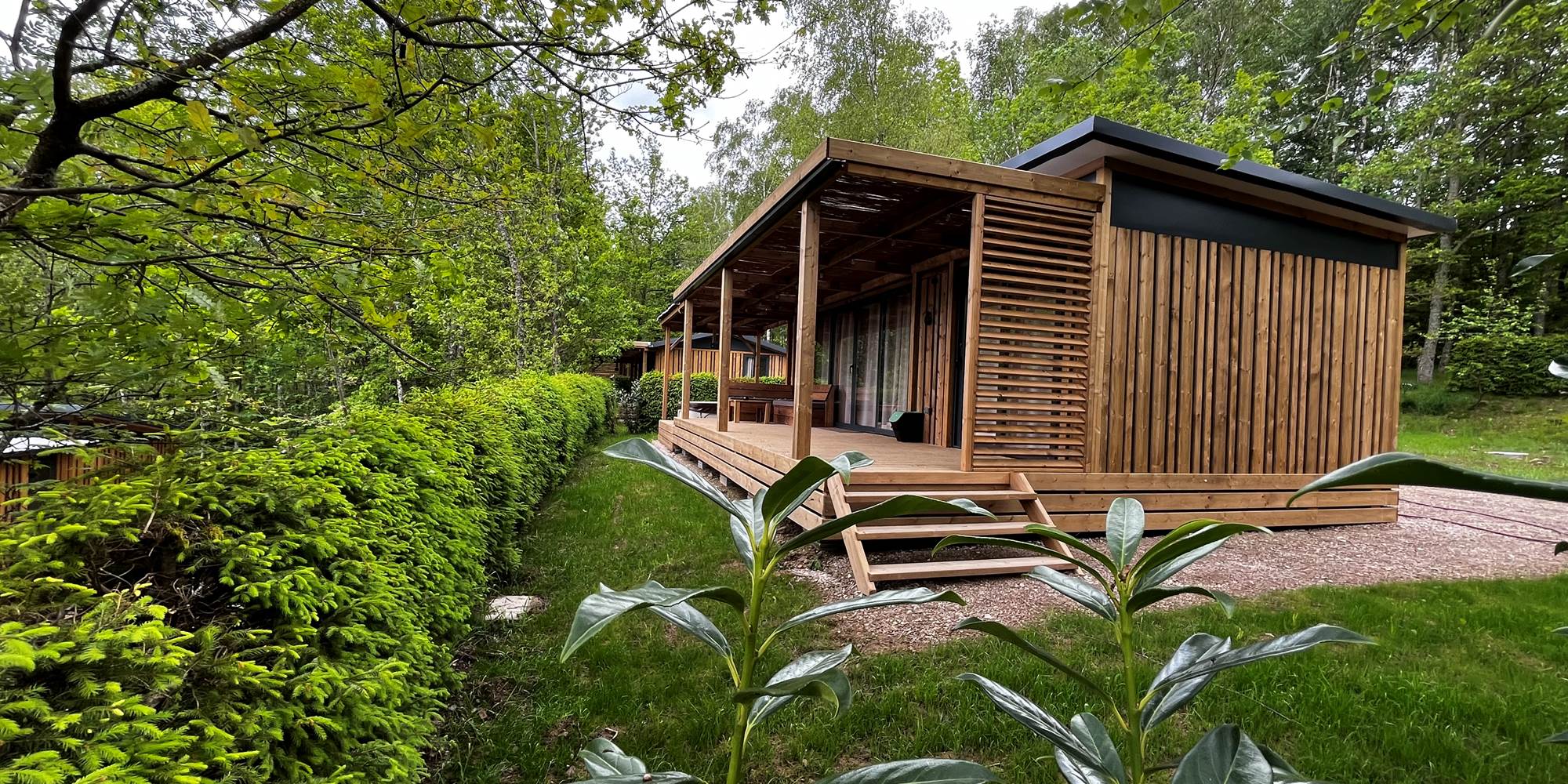 HY•Lødge Spa 4 personnes avec spa privatif