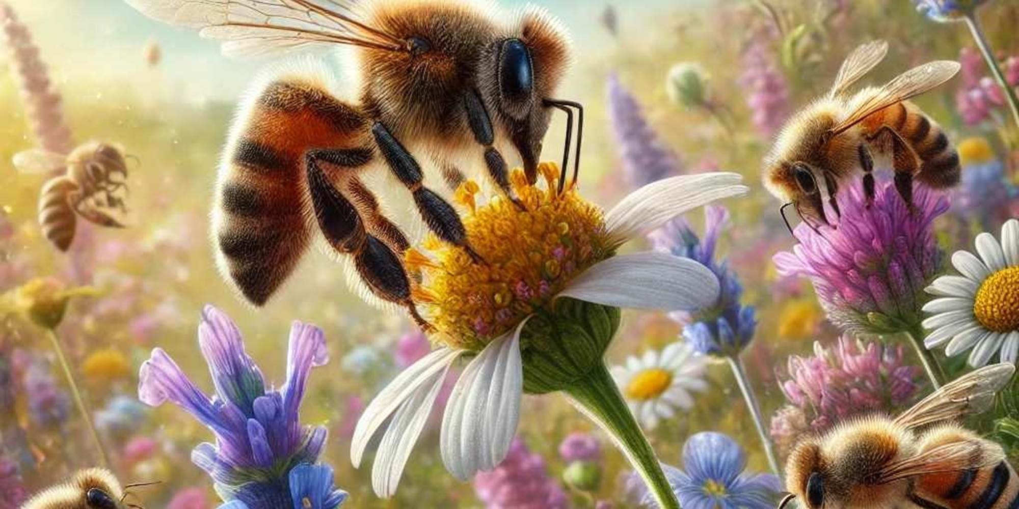 Abeille 3 du Rucher de la Ferme du Verdier 2024