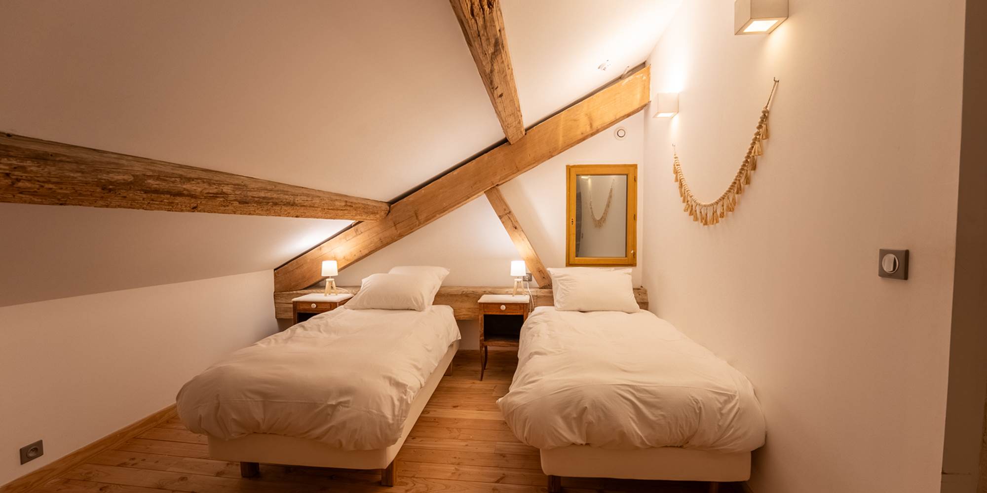 LE CHÂTEAU - étage - Chambre HORTUS Combles