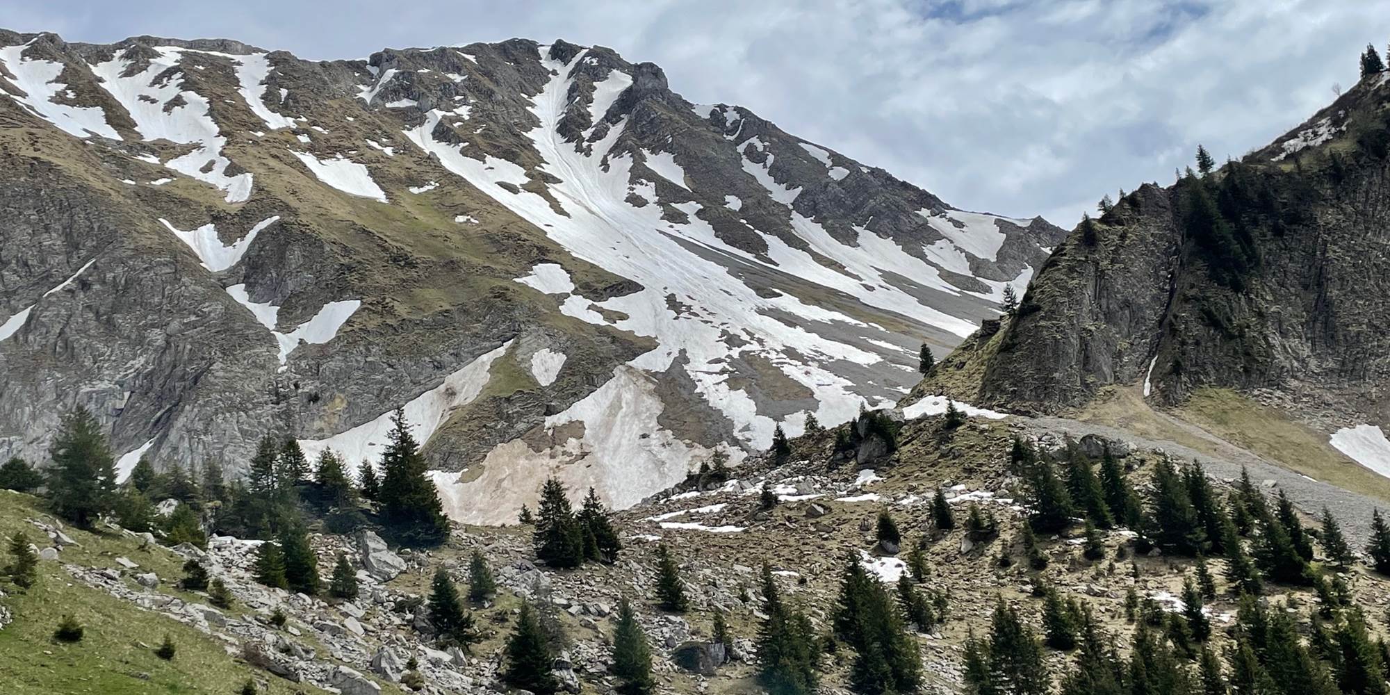 Randonnée proche du studio - le Vanil Noir au printemps