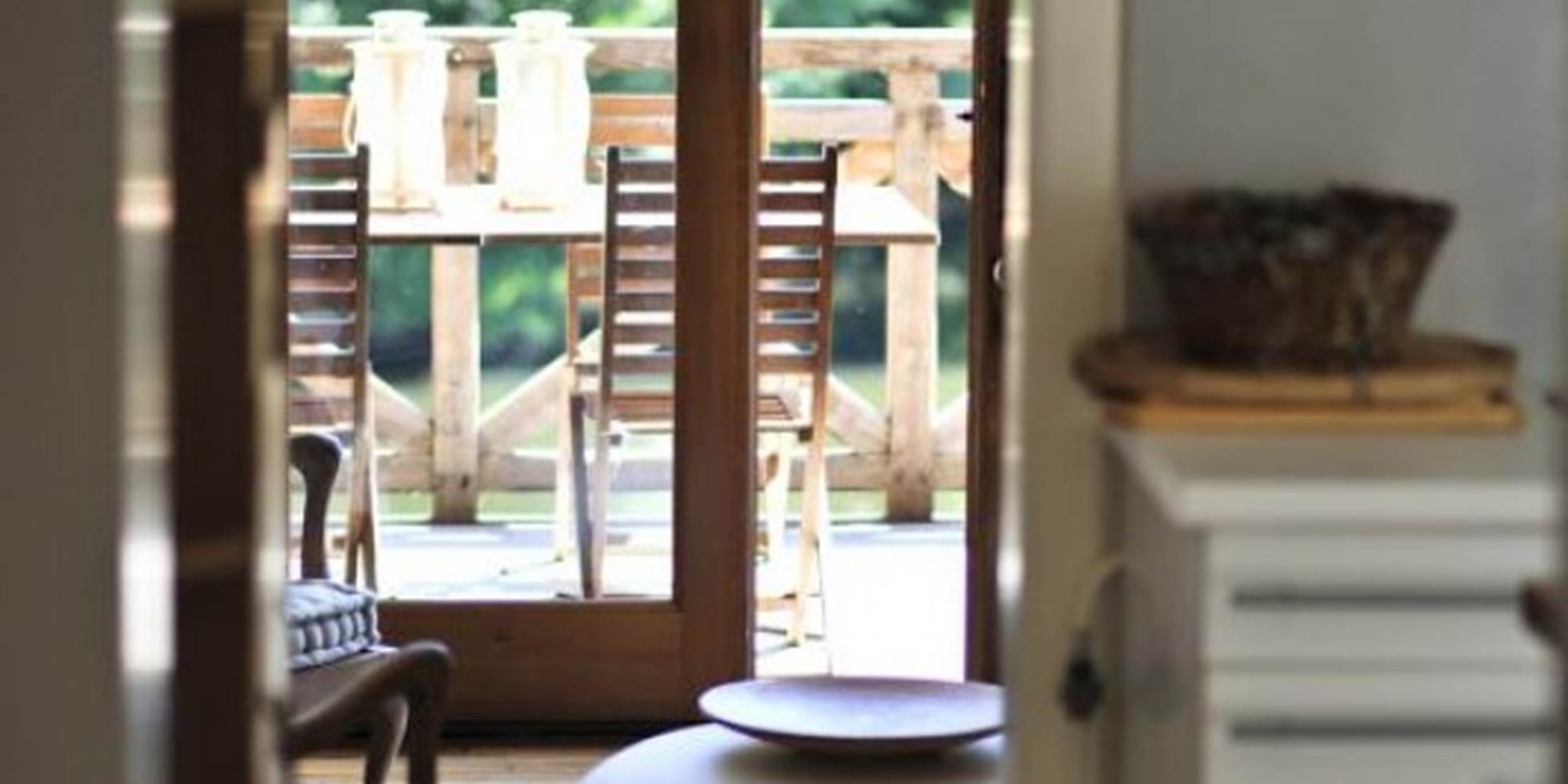 de la cuisine au balcon