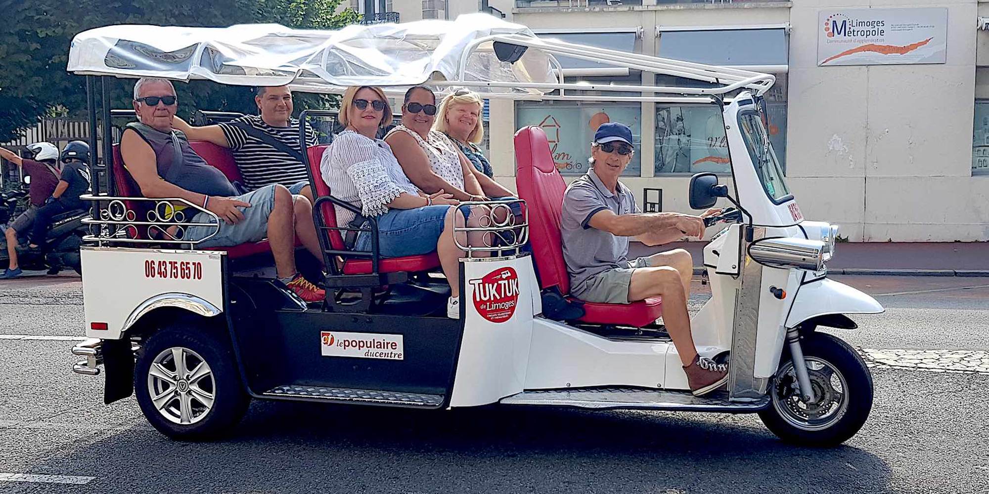 Tuk tuk Limoges circuit touristique