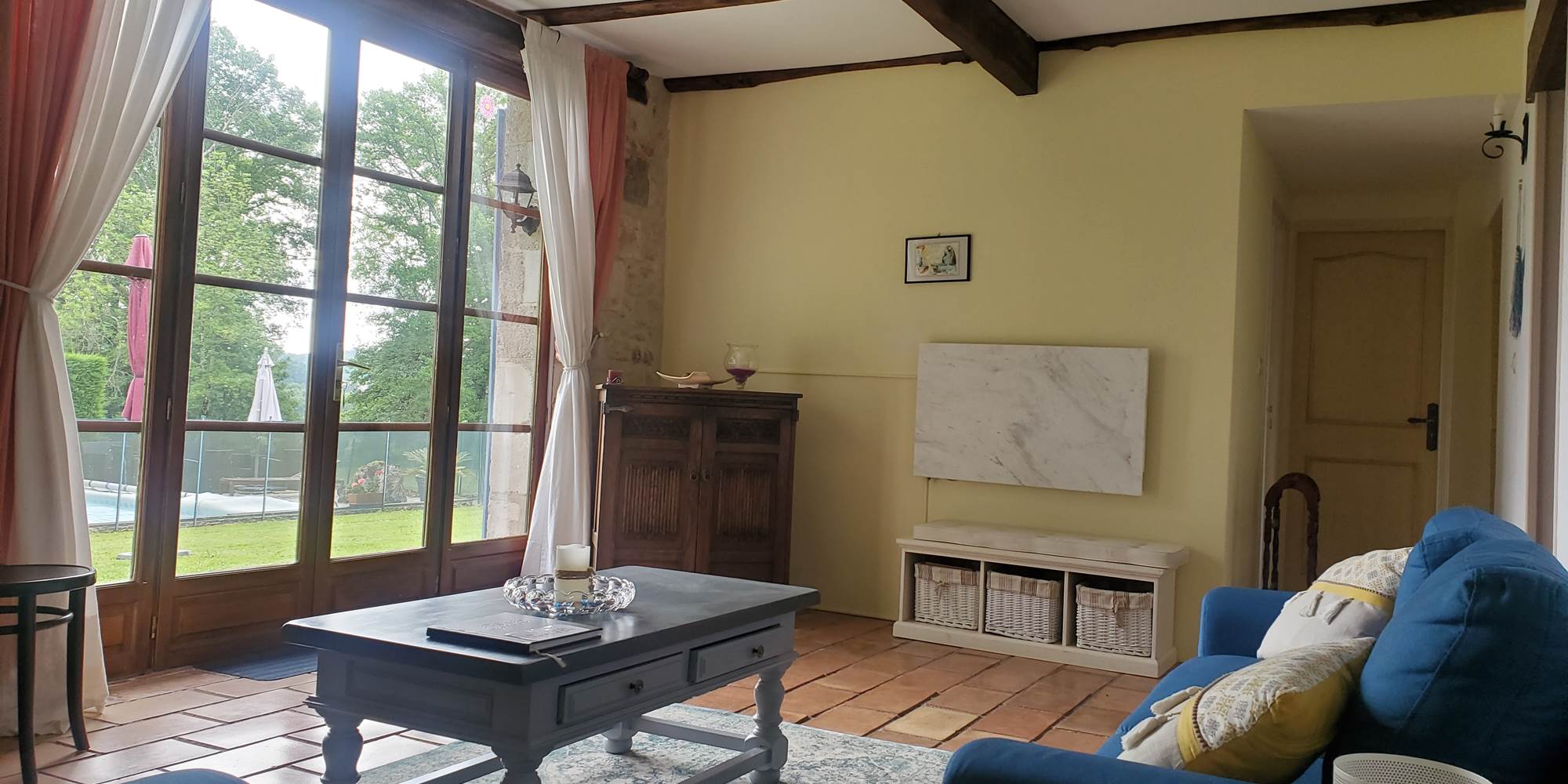 Gîte Les Roses - Salon