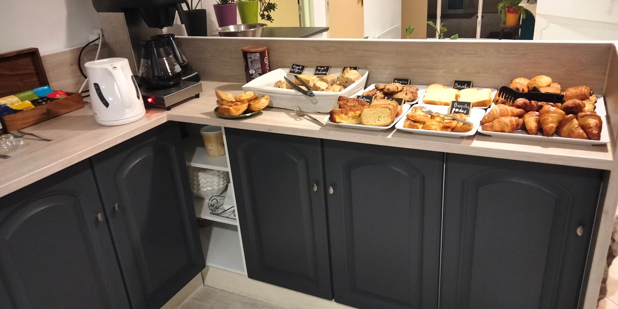 buffet petit déjeuner